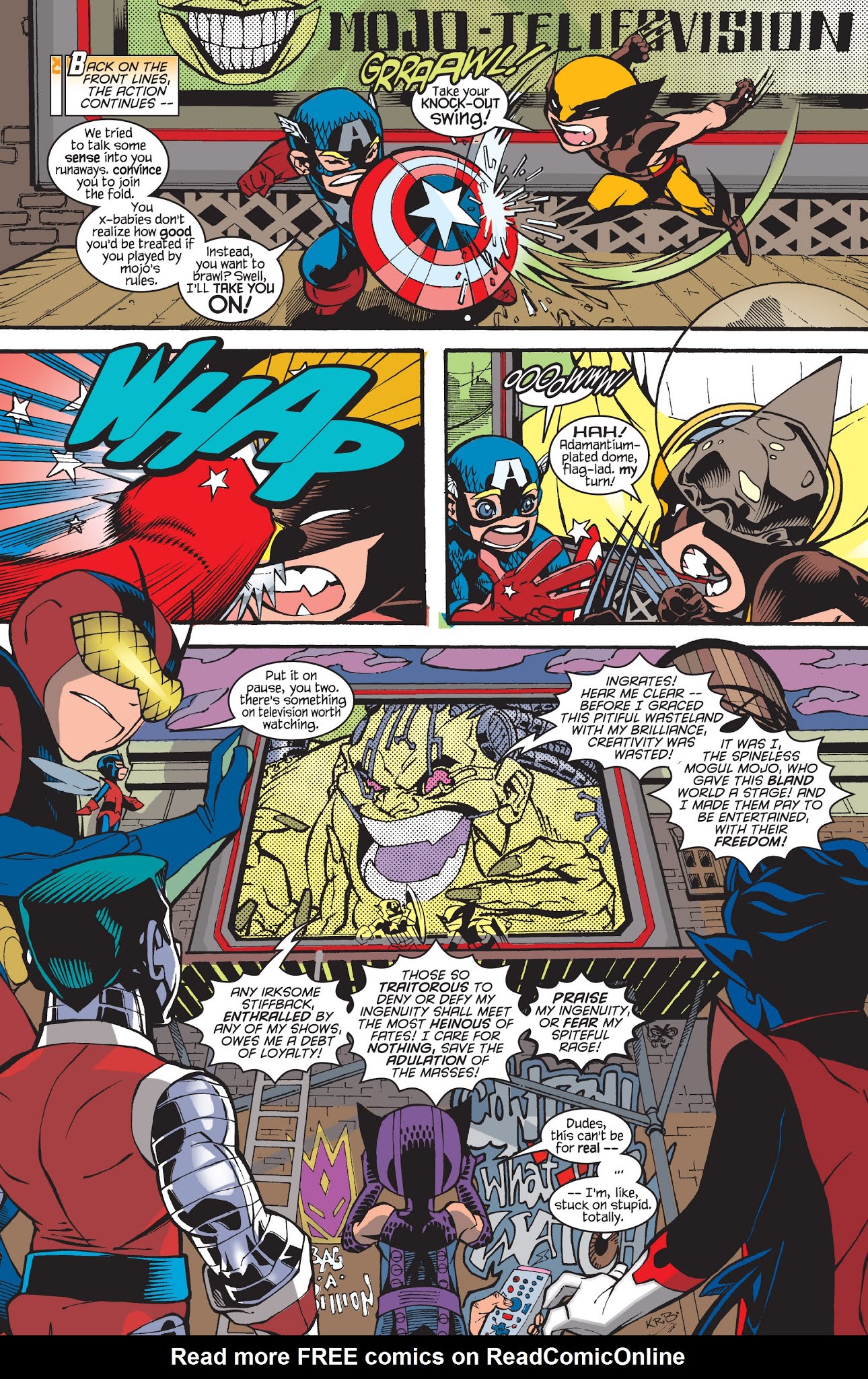 Read online Young Marvel: Little X-Men, Little Avengers, Big Trouble comic -  Issue # TPB - 107