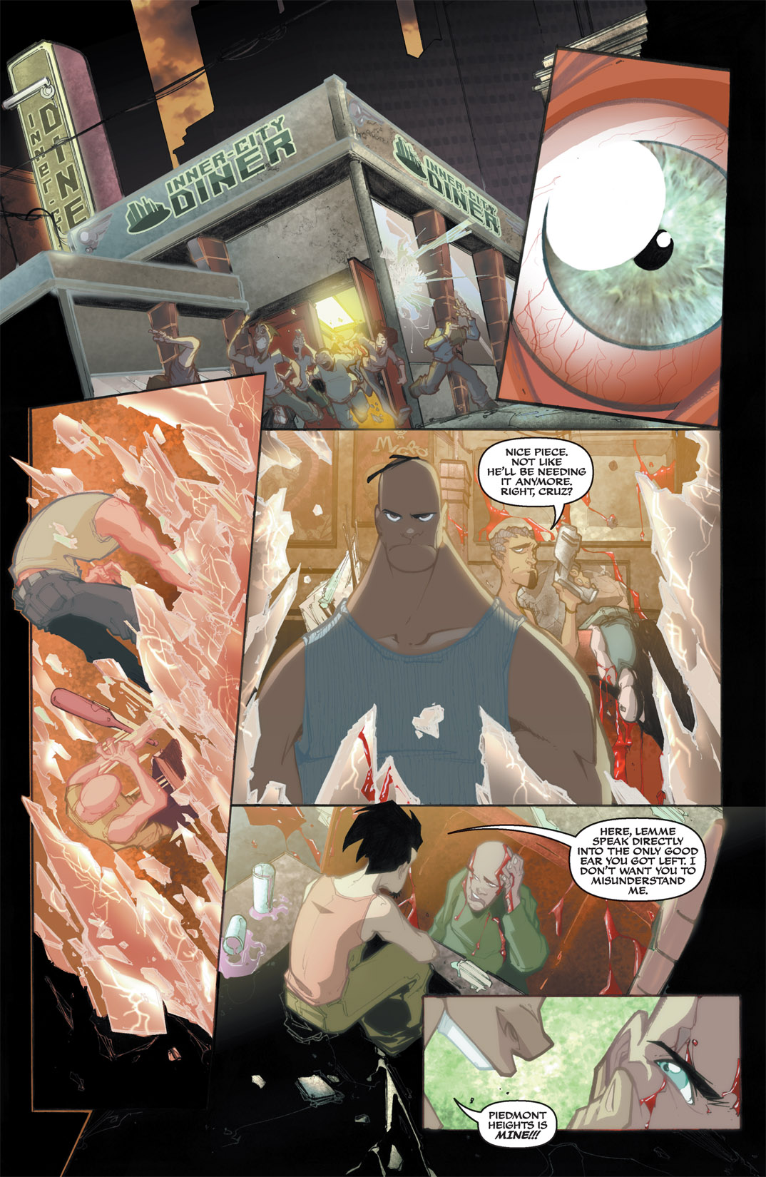 Read online Michael Turner's Soulfire: New World Order comic -  Issue # _Beginnings - 7
