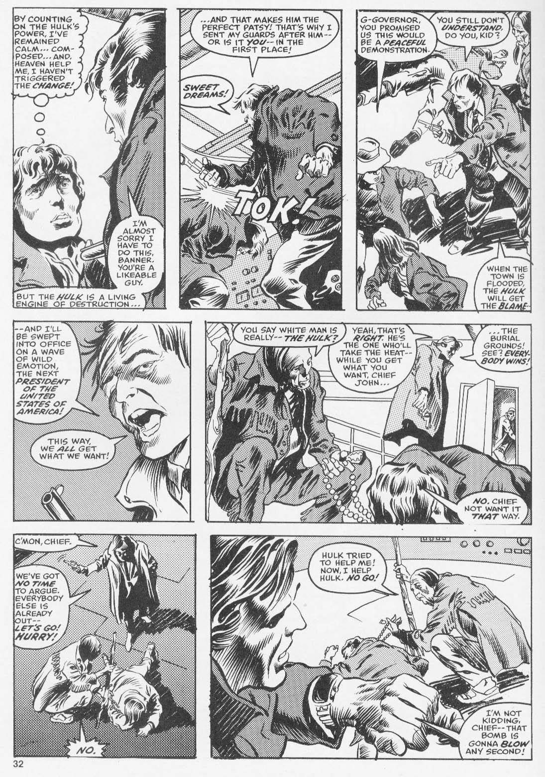 Read online Hulk (1978) comic -  Issue #24 - 32