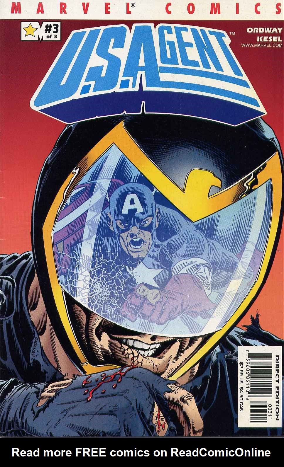 Read online USAgent comic -  Issue #3 - 1