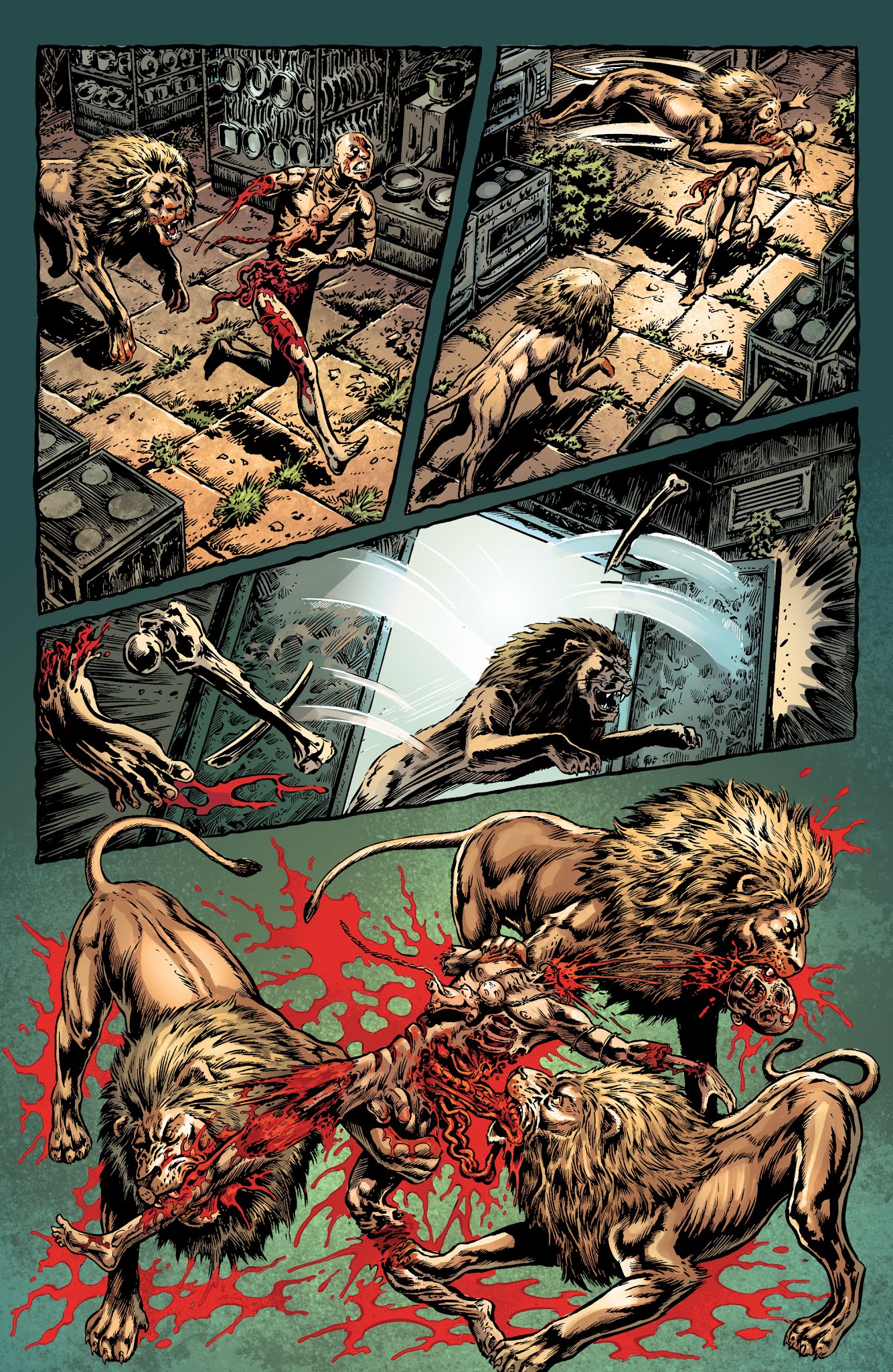 Read online Crossed Plus One Hundred: Mimic comic -  Issue #2 - 36