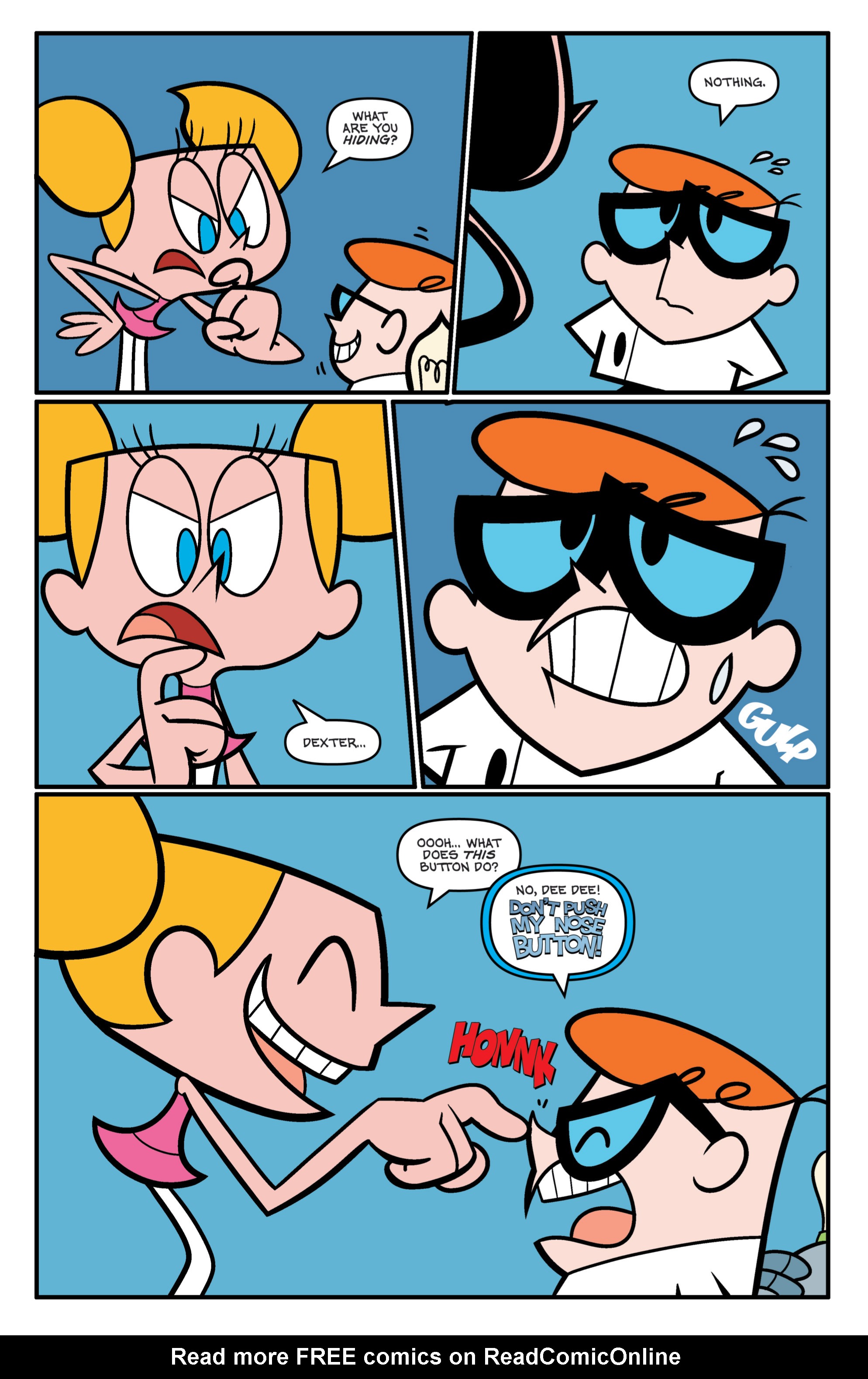 Tip: Click on the Dexters Laboratory (2014) 1 comic image to go to the next...