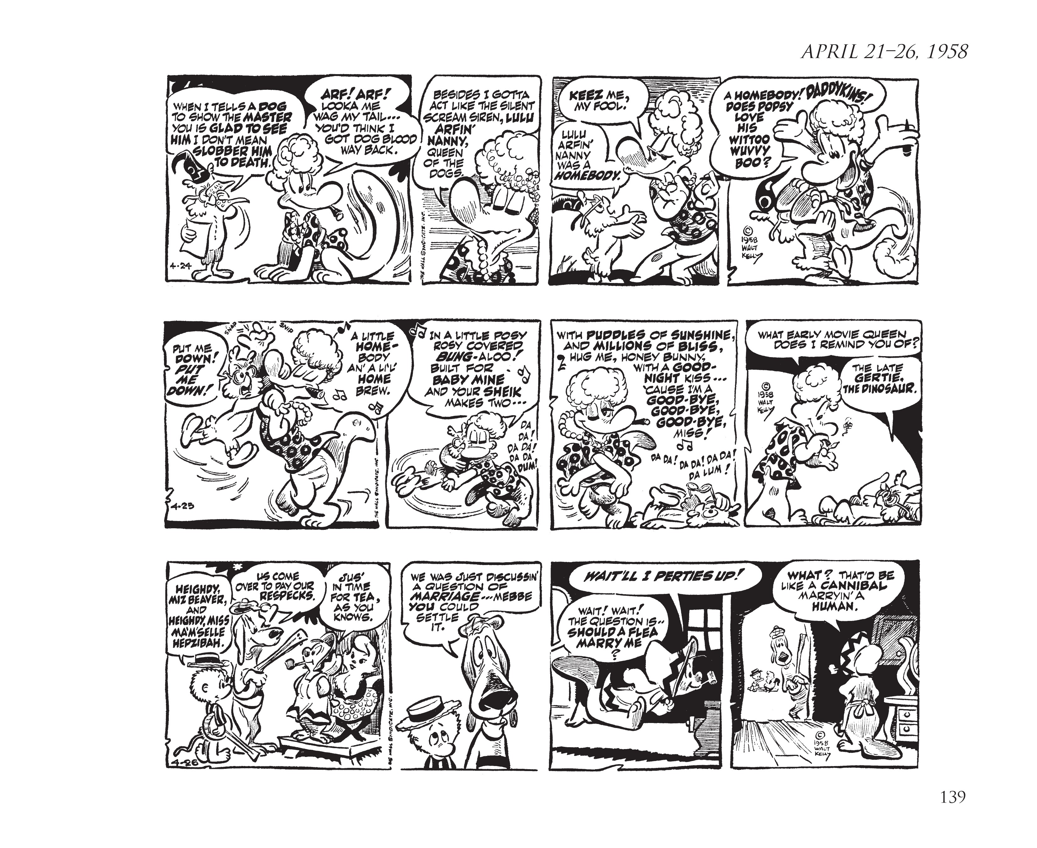 Read online Pogo by Walt Kelly: The Complete Syndicated Comic Strips comic -  Issue # TPB 5 (Part 2) - 48