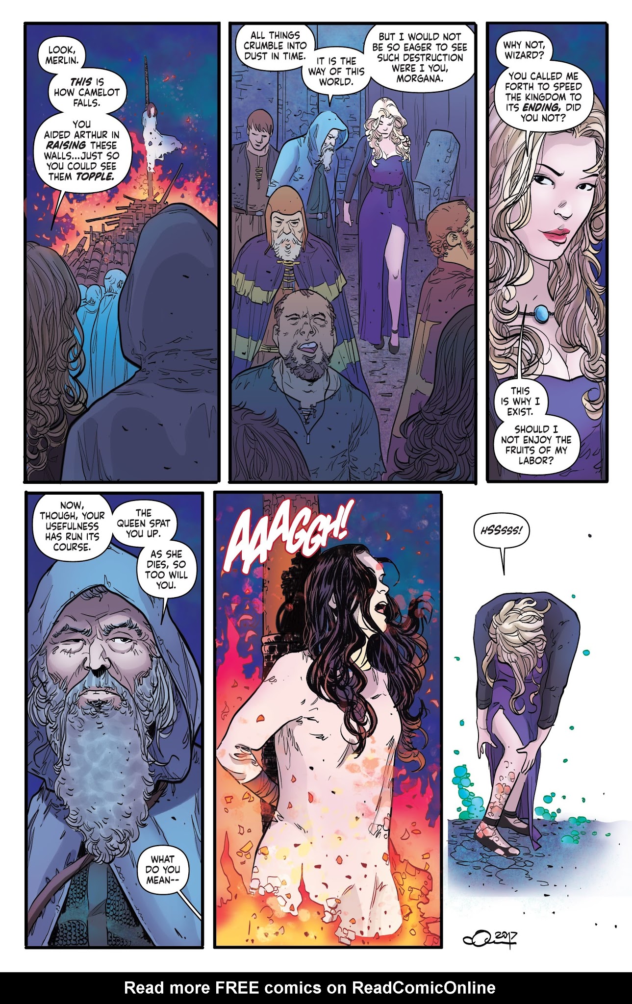 Read online Unholy Grail comic -  Issue #4 - 11