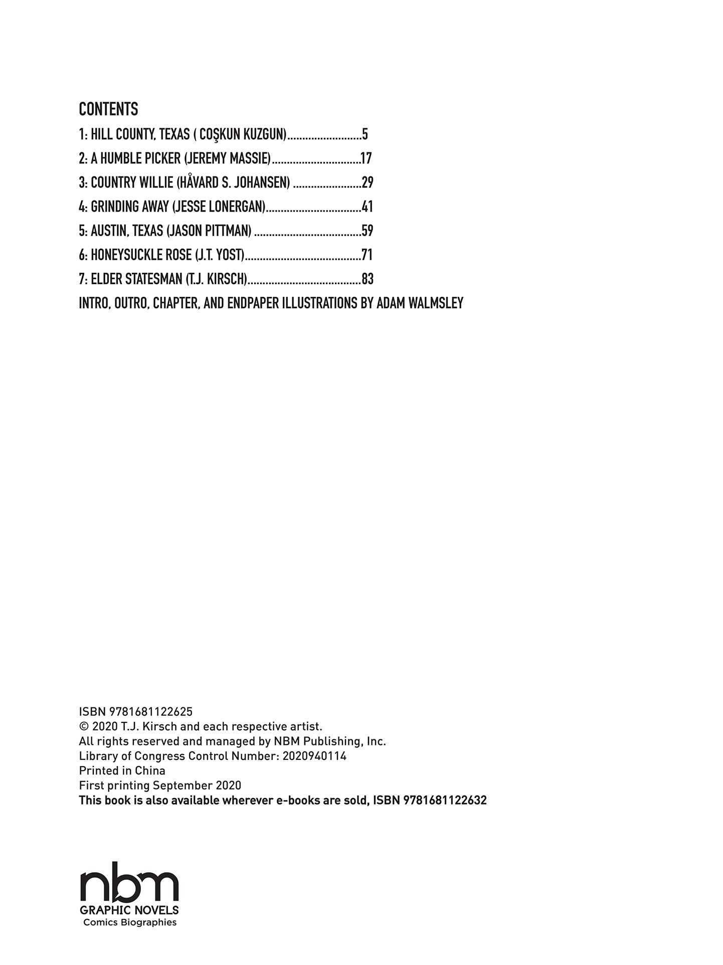 Read online Willie Nelson: A Graphic History comic -  Issue # TPB - 3