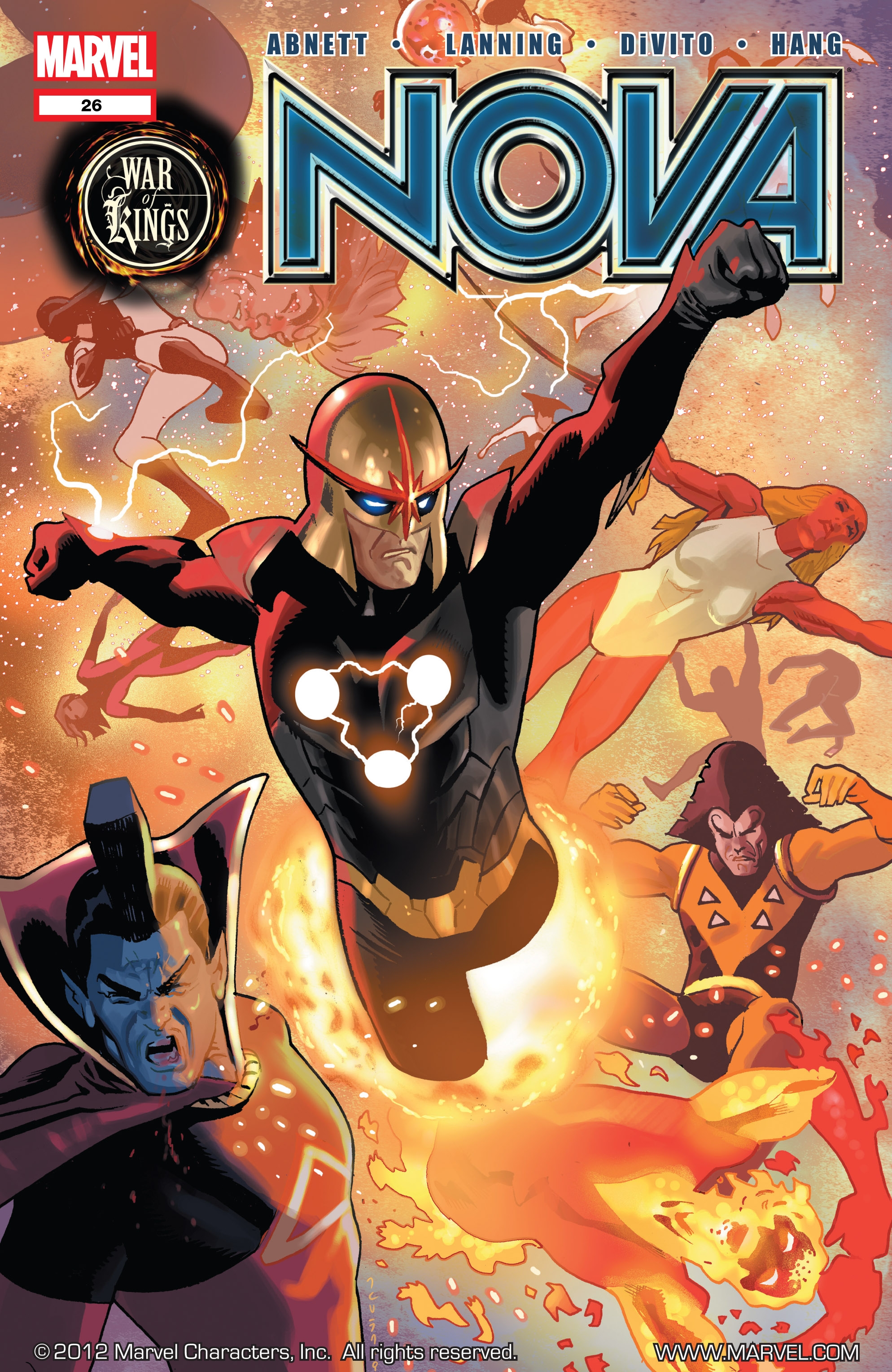 Read online Nova (2007) comic -  Issue #26 - 1