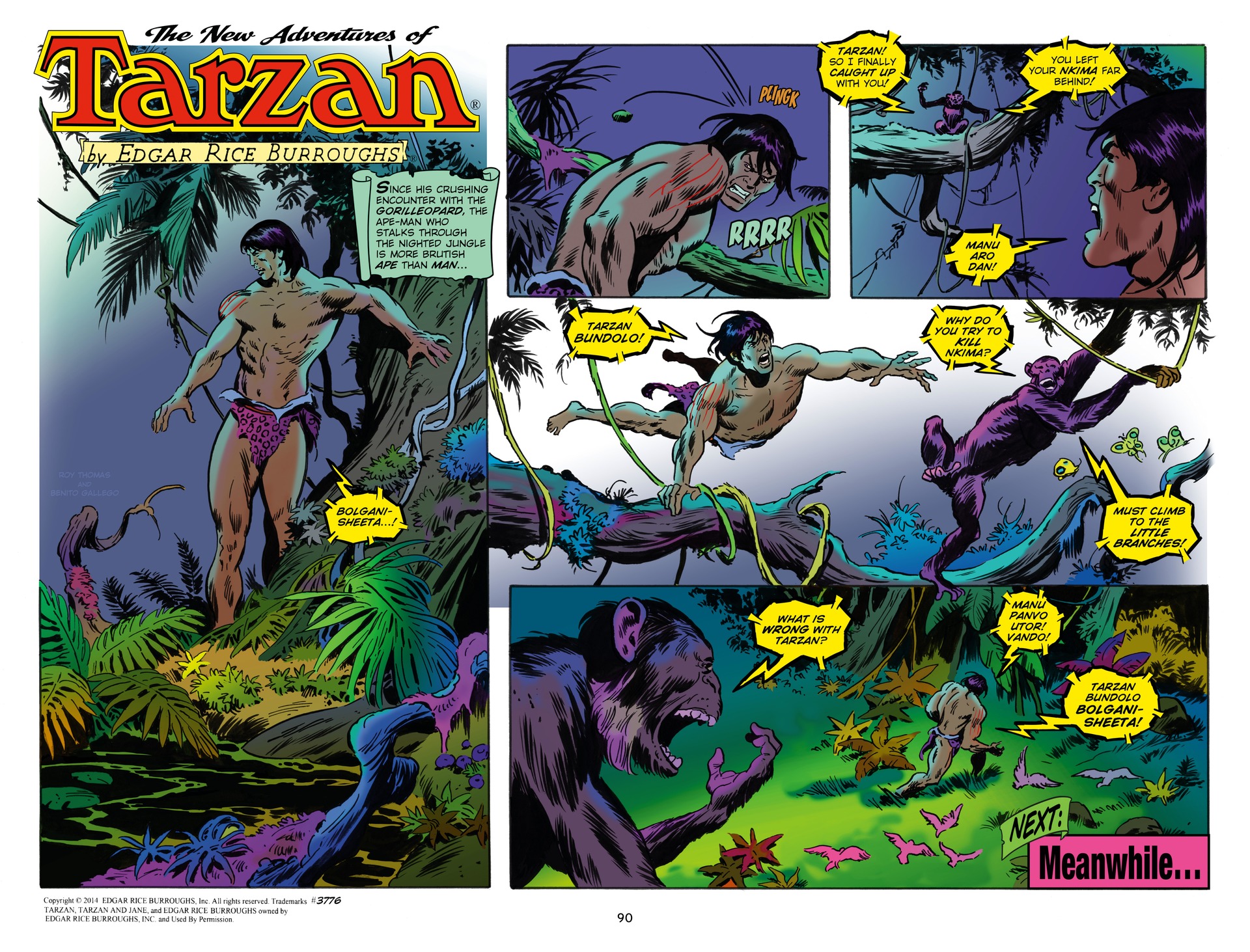 Read online Tarzan: The New Adventures comic -  Issue # TPB - 92