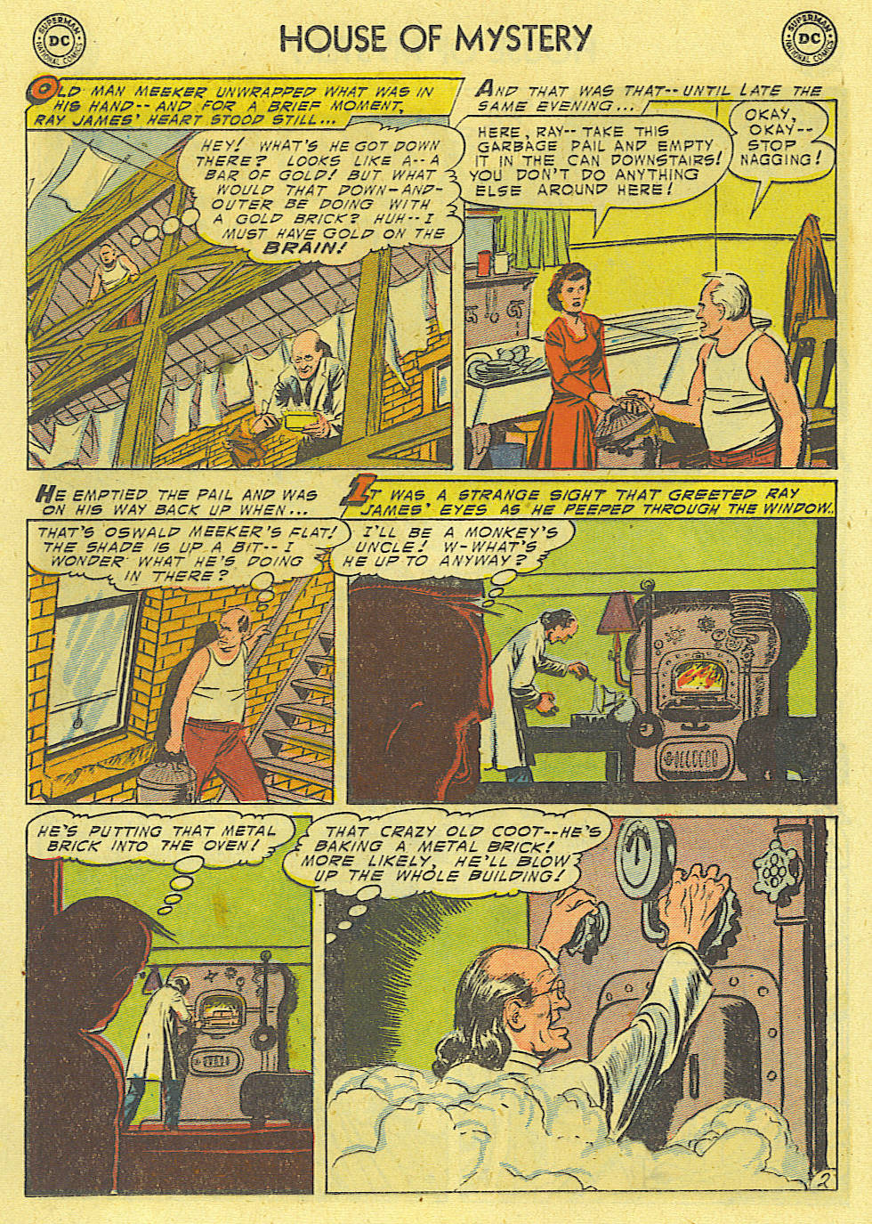 Read online House of Mystery (1951) comic -  Issue #35 - 12