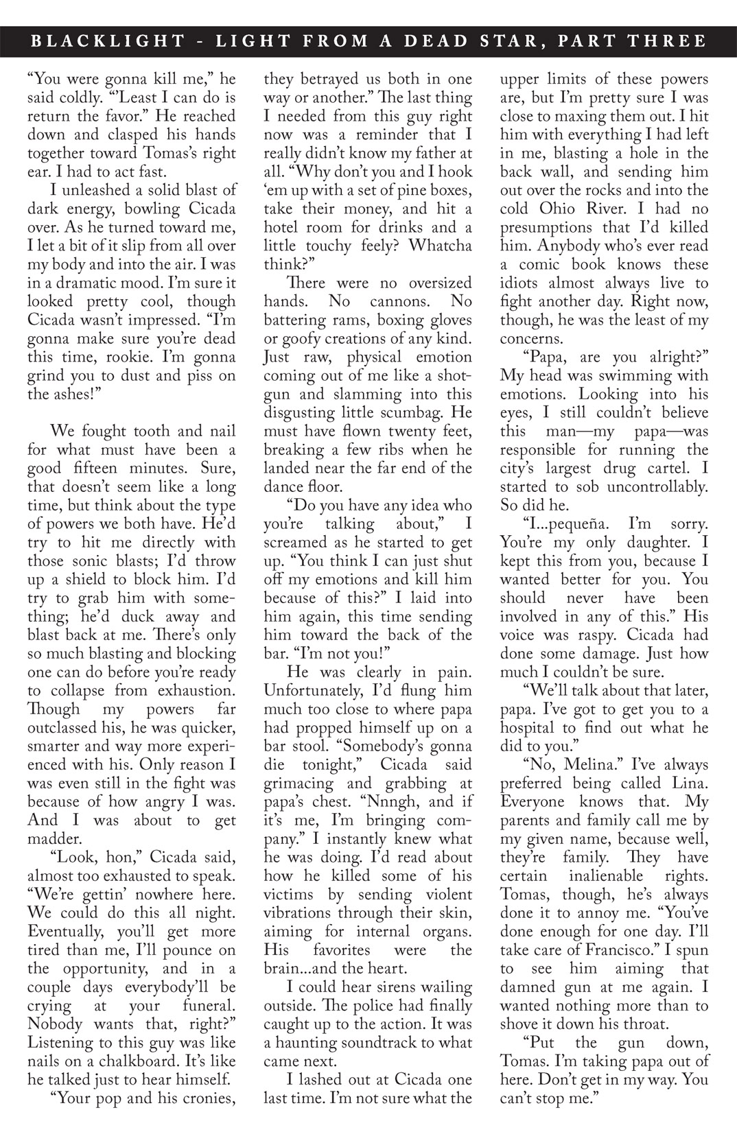 Read online Blacklight comic -  Issue #2 - 27