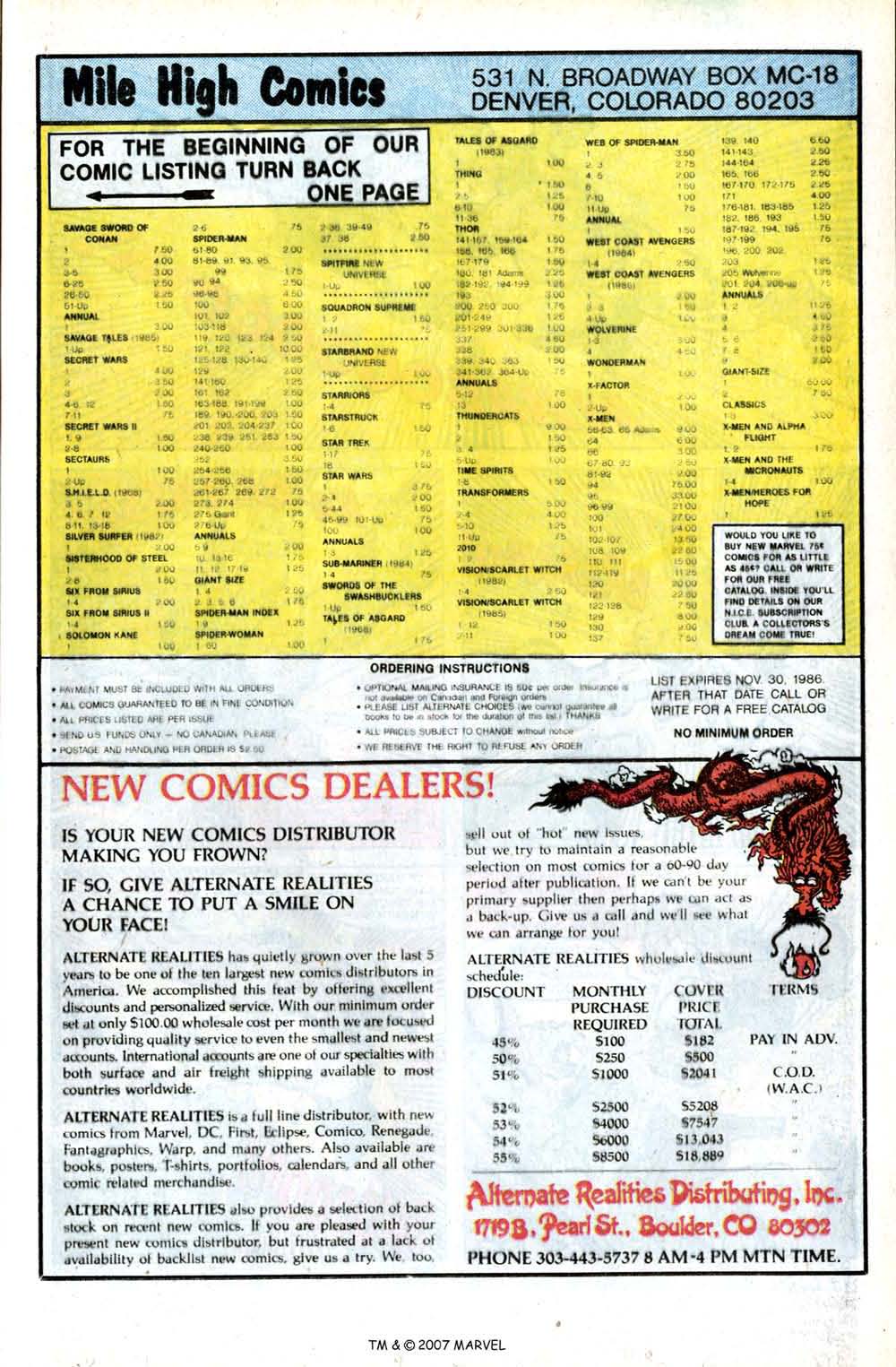 Read online The Incredible Hulk (1968) comic -  Issue # _Annual 1986 - 41
