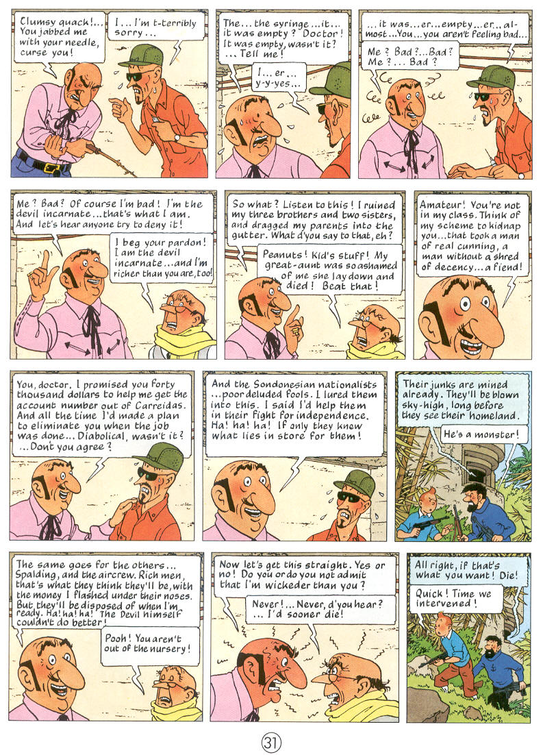 Read online The Adventures of Tintin comic -  Issue #22 - 32