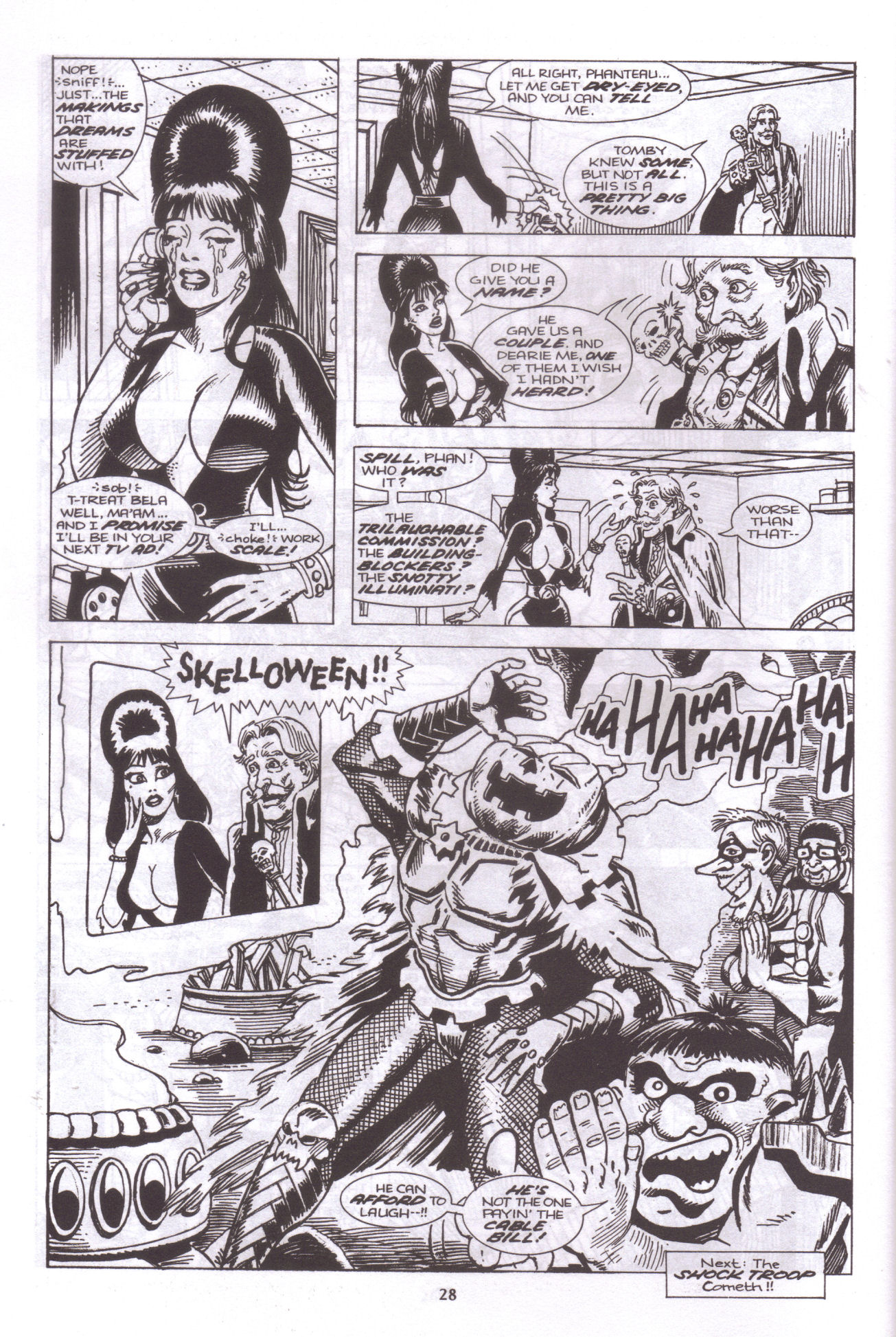 Read online Elvira, Mistress of the Dark comic -  Issue #48 - 25
