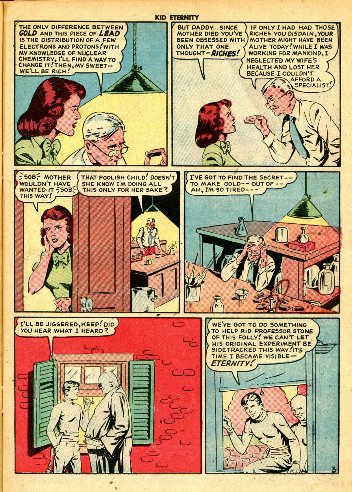 Read online Kid Eternity (1946) comic -  Issue #14 - 17