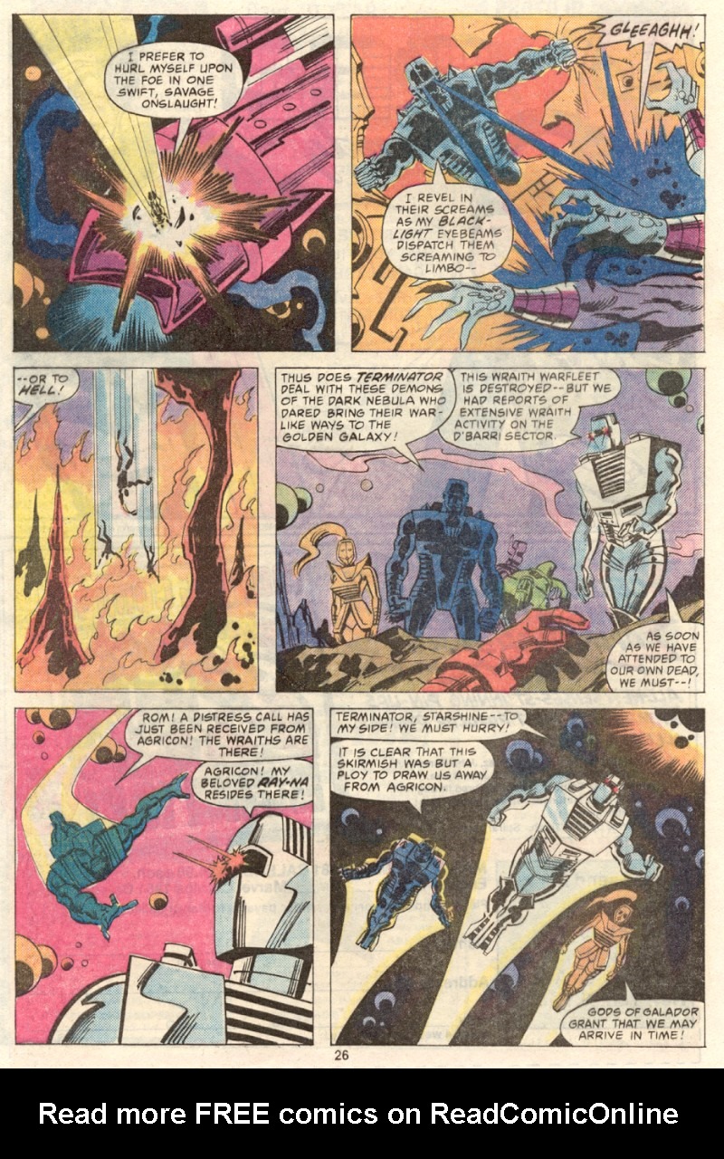 Read online ROM (1979) comic -  Issue #14 - 20
