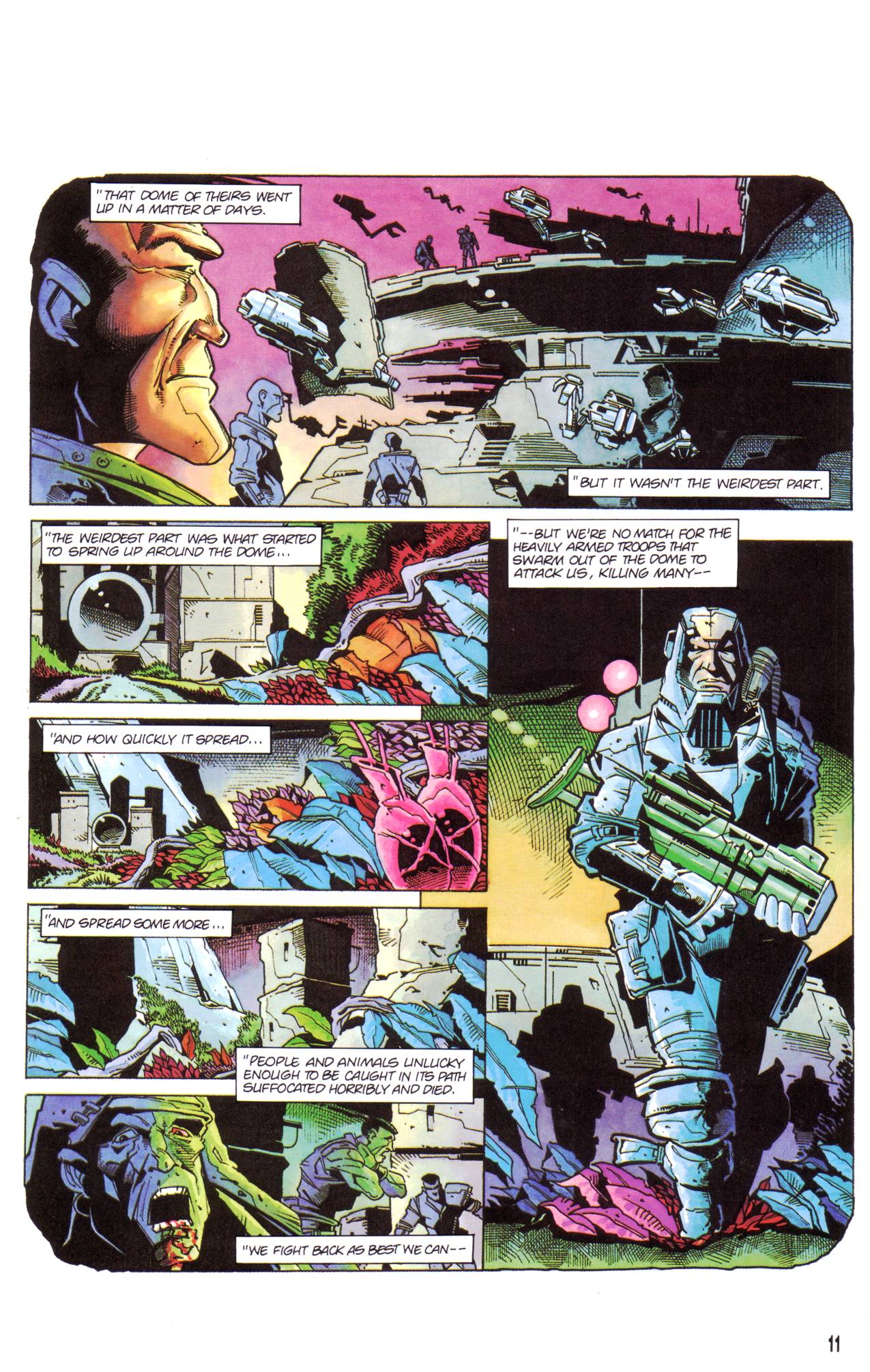 Read online Rogue Trooper:  The Final Warrior comic -  Issue #4 - 12