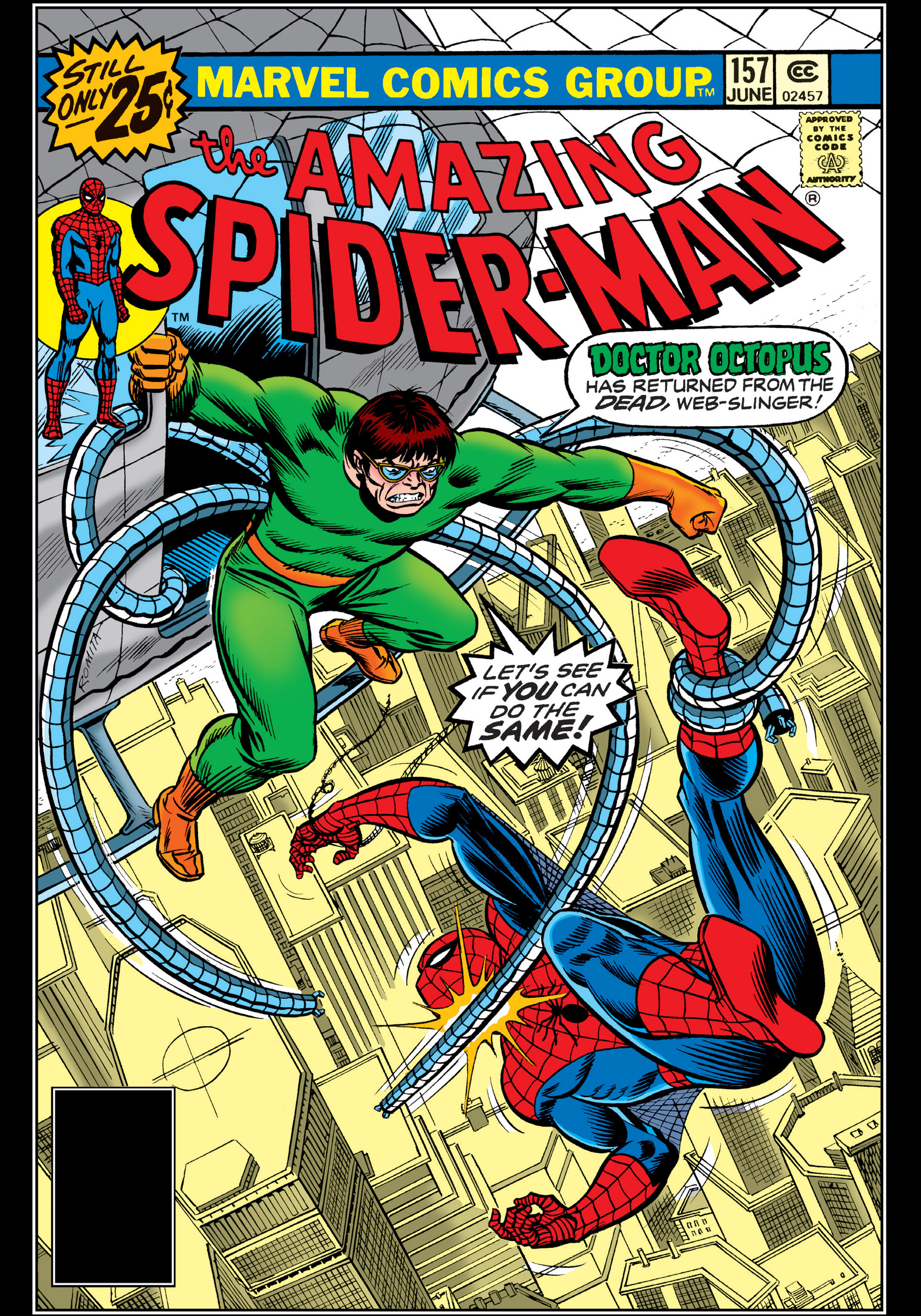 Read online The Amazing Spider-Man (1963) comic -  Issue #157 - 1