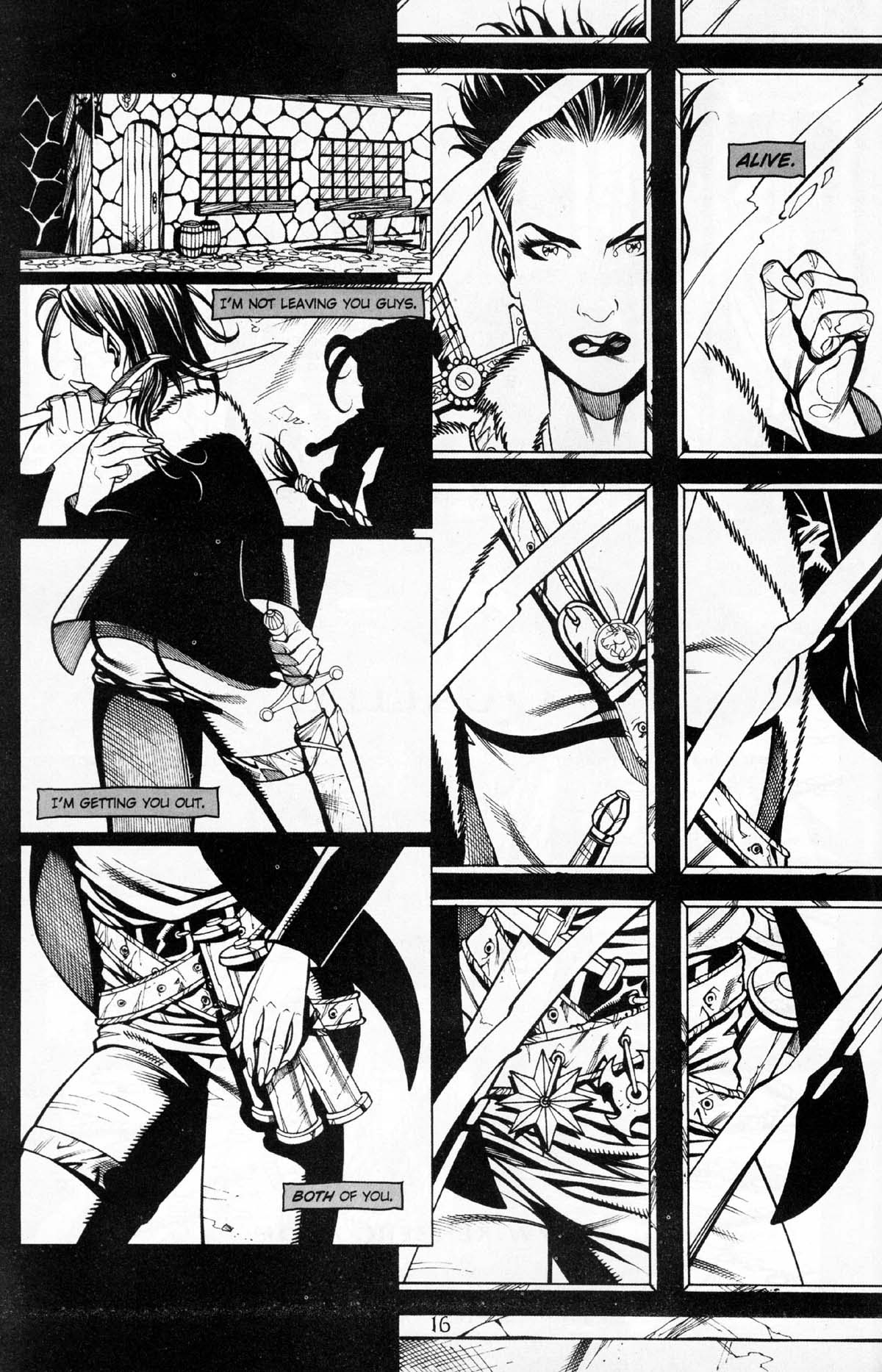 Read online Dungeons & Dragons: Black & White comic -  Issue #5 - 17