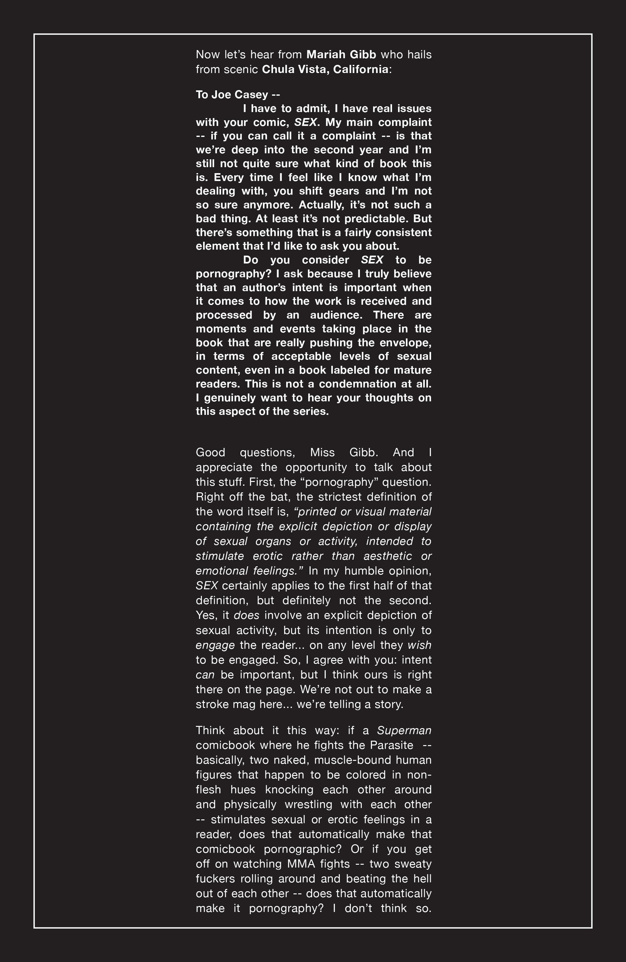 Read online Sex comic -  Issue #20 - 24