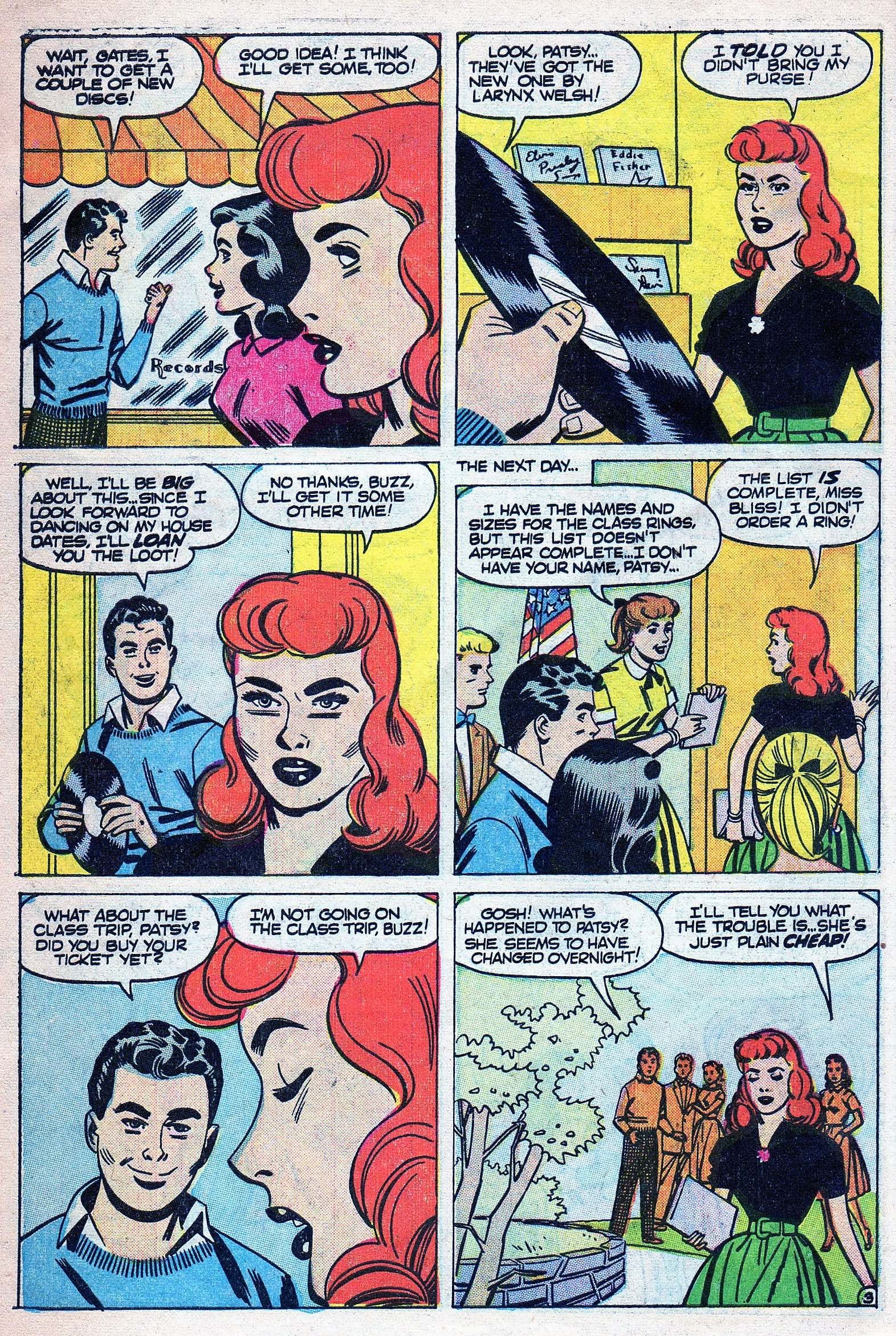 Read online Patsy and Hedy comic -  Issue #48 - 30