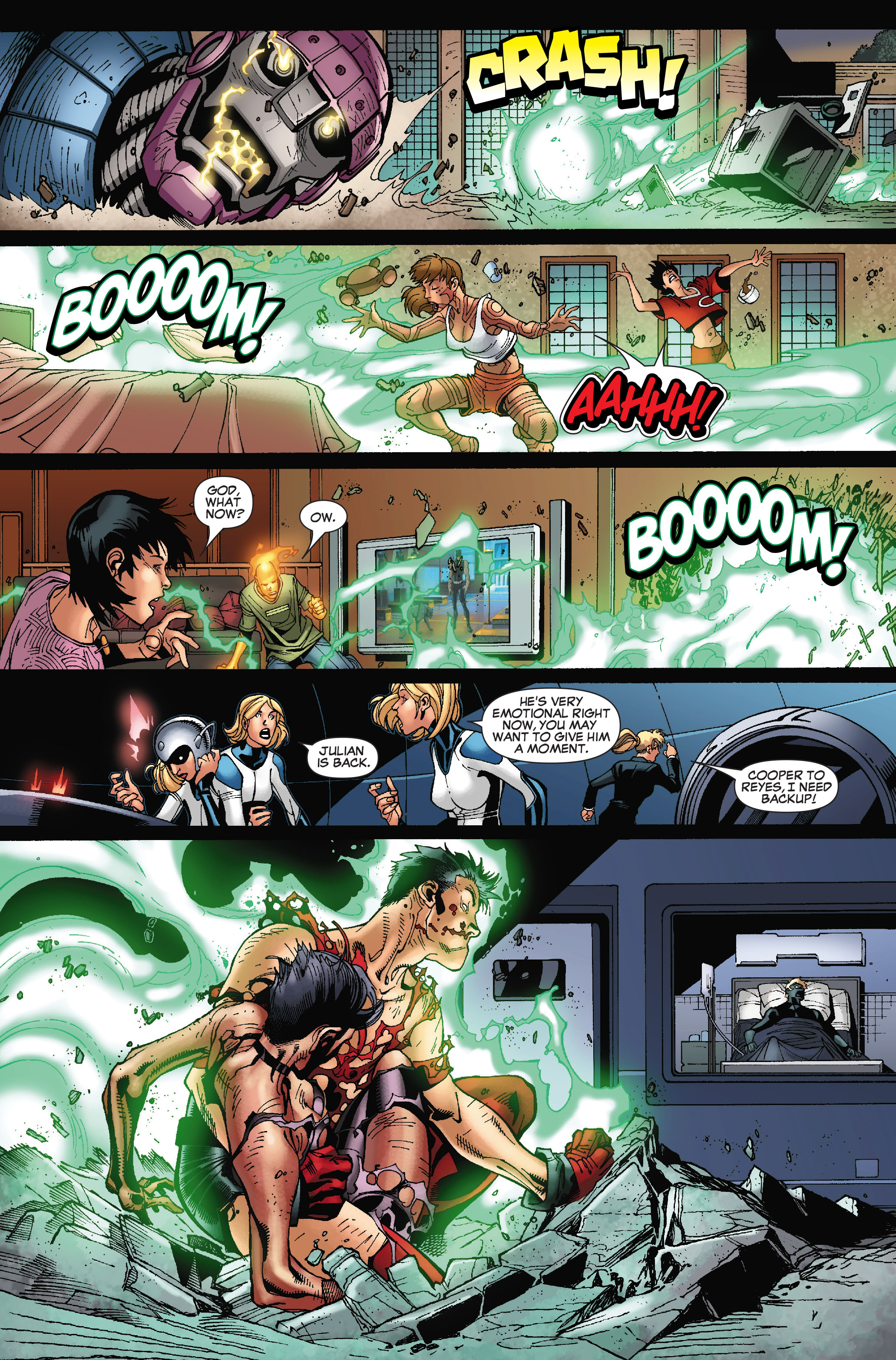 Read online New X-Men (2004) comic -  Issue #31 - 32