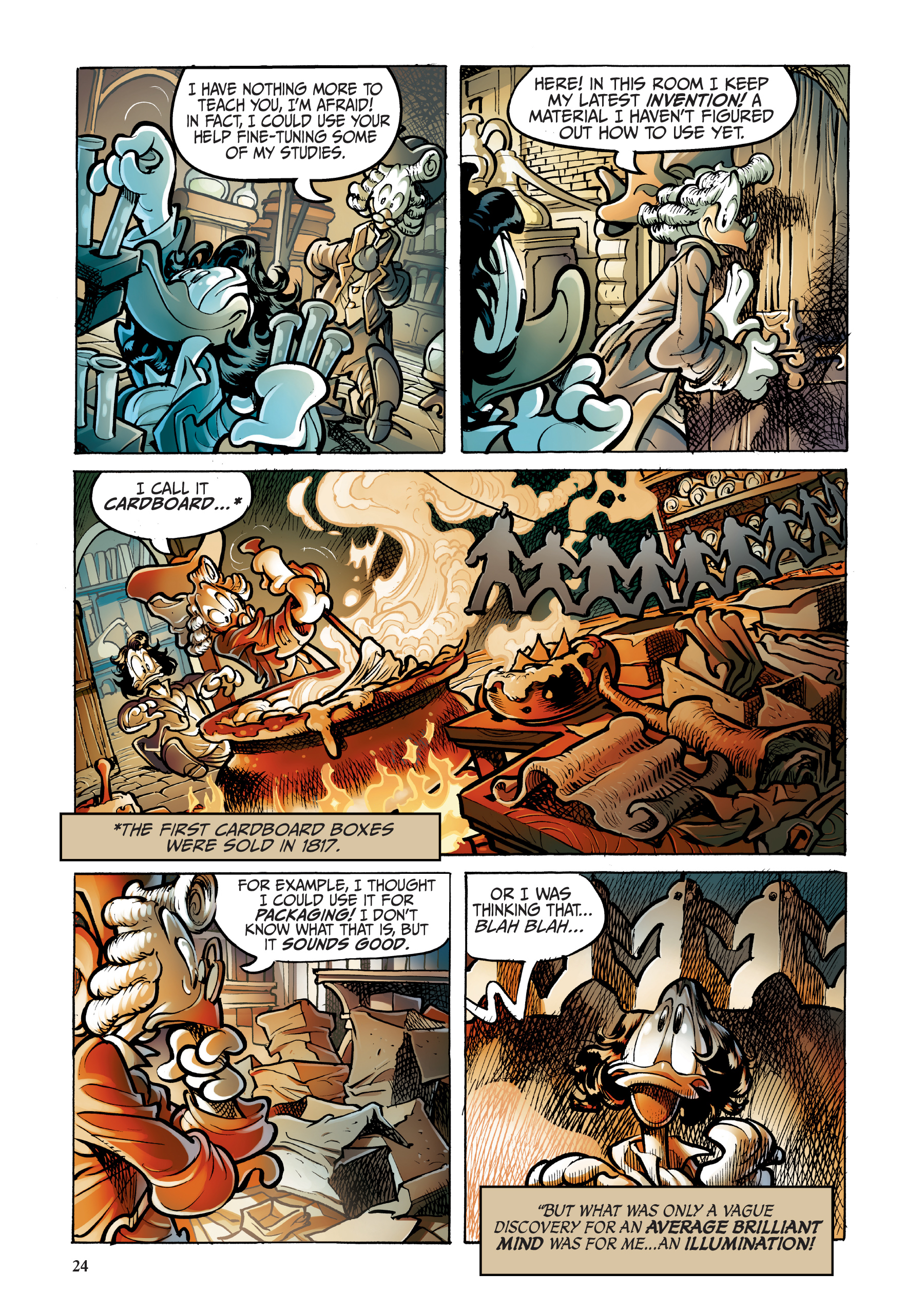 Read online Disney Frankenstein, Starring Donald Duck comic -  Issue # TPB - 24