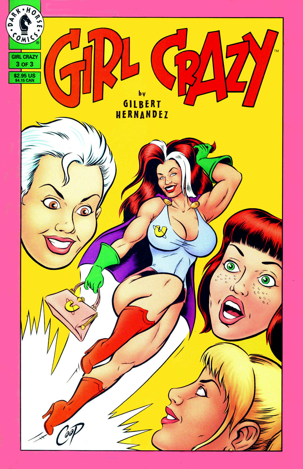 Read online Girl Crazy comic -  Issue #3 - 1
