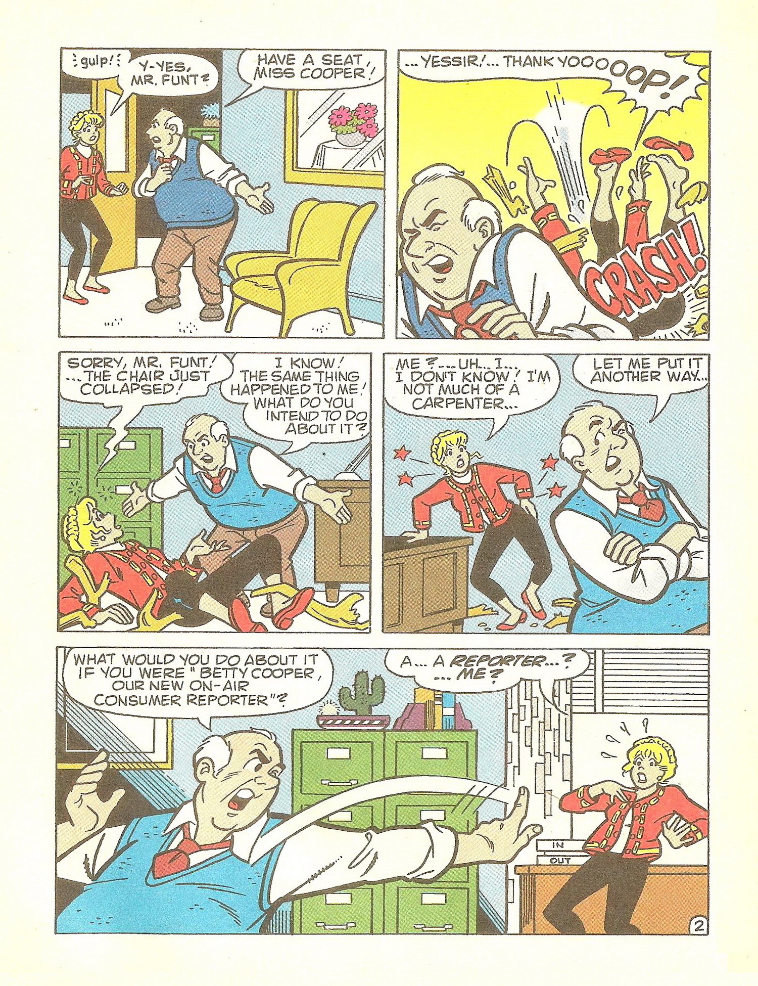 Read online Betty's Digest comic -  Issue #2 - 38