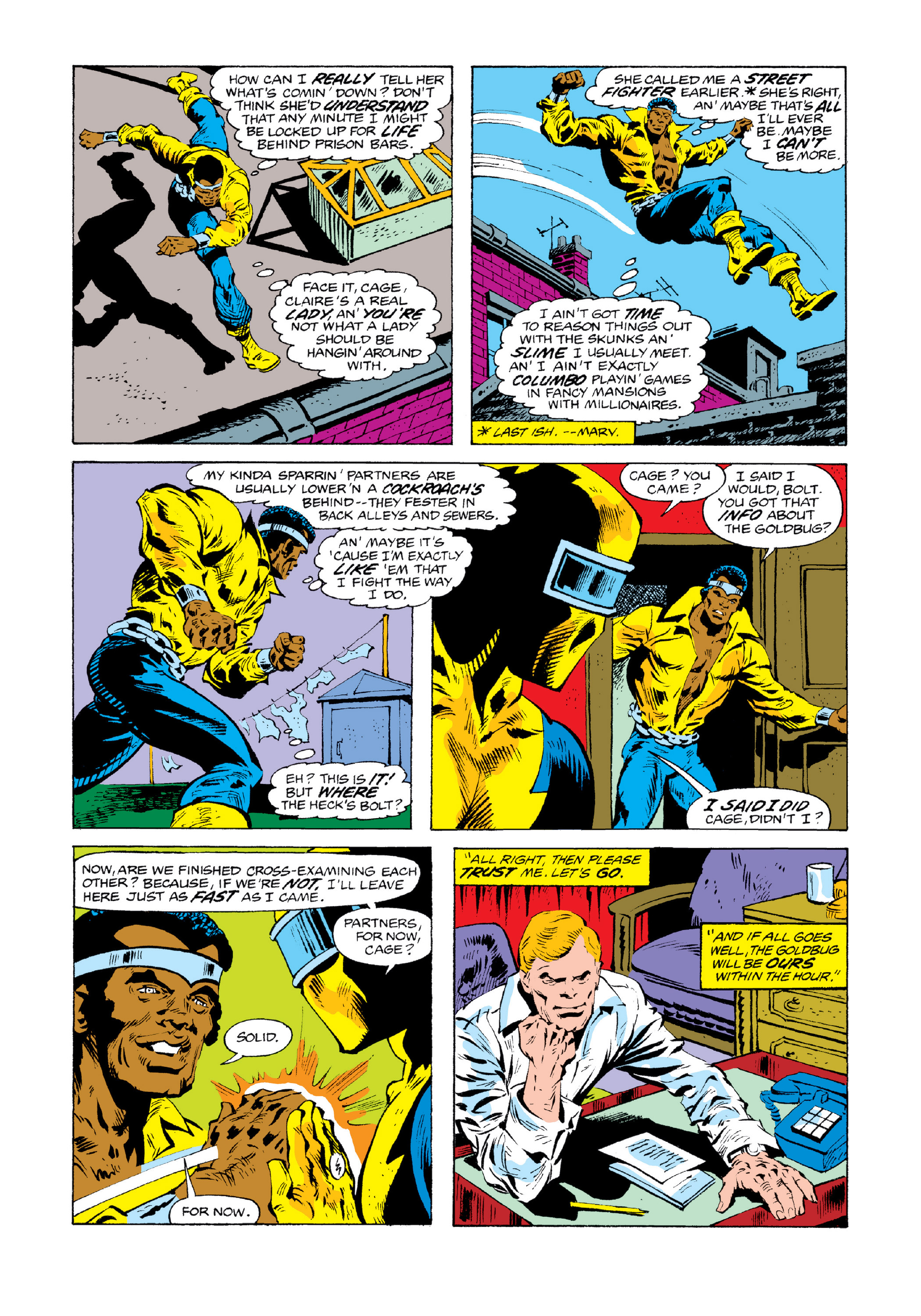 Read online Marvel Masterworks: Luke Cage, Power Man comic -  Issue # TPB 3 (Part 3) - 17