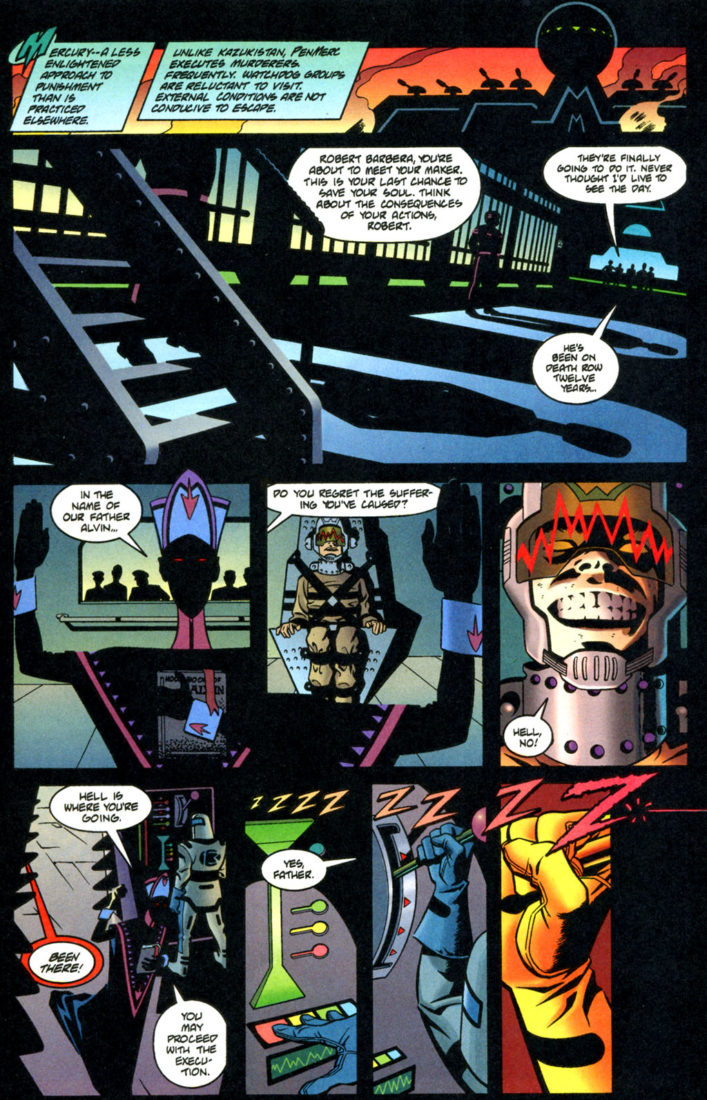 Read online Nexus: Executioner's Song comic -  Issue #3 - 3