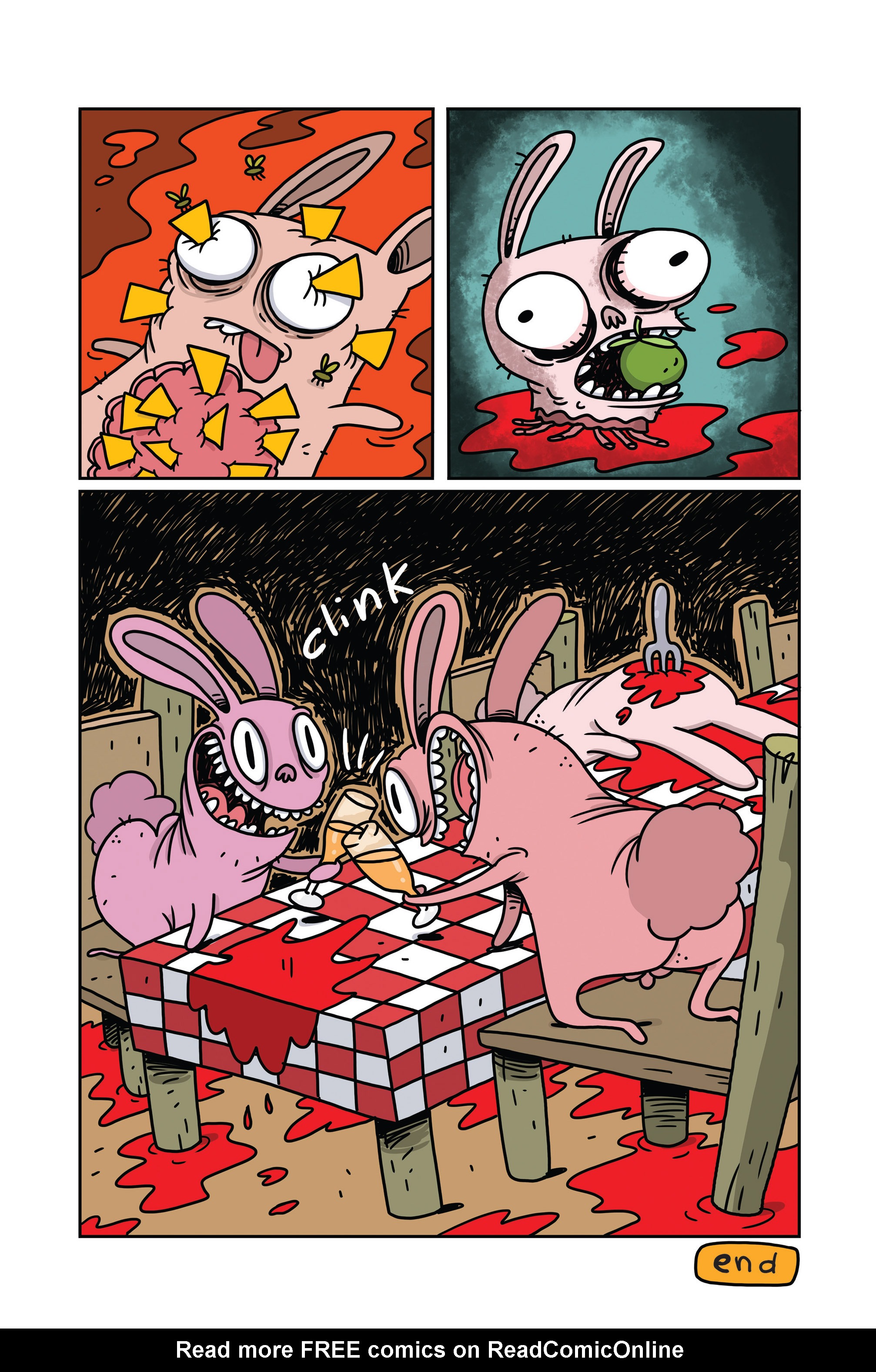 Read online Itty Bitty Bunnies In Rainbow Pixie Candy Land: Bong Genie comic -  Issue # Full - 20