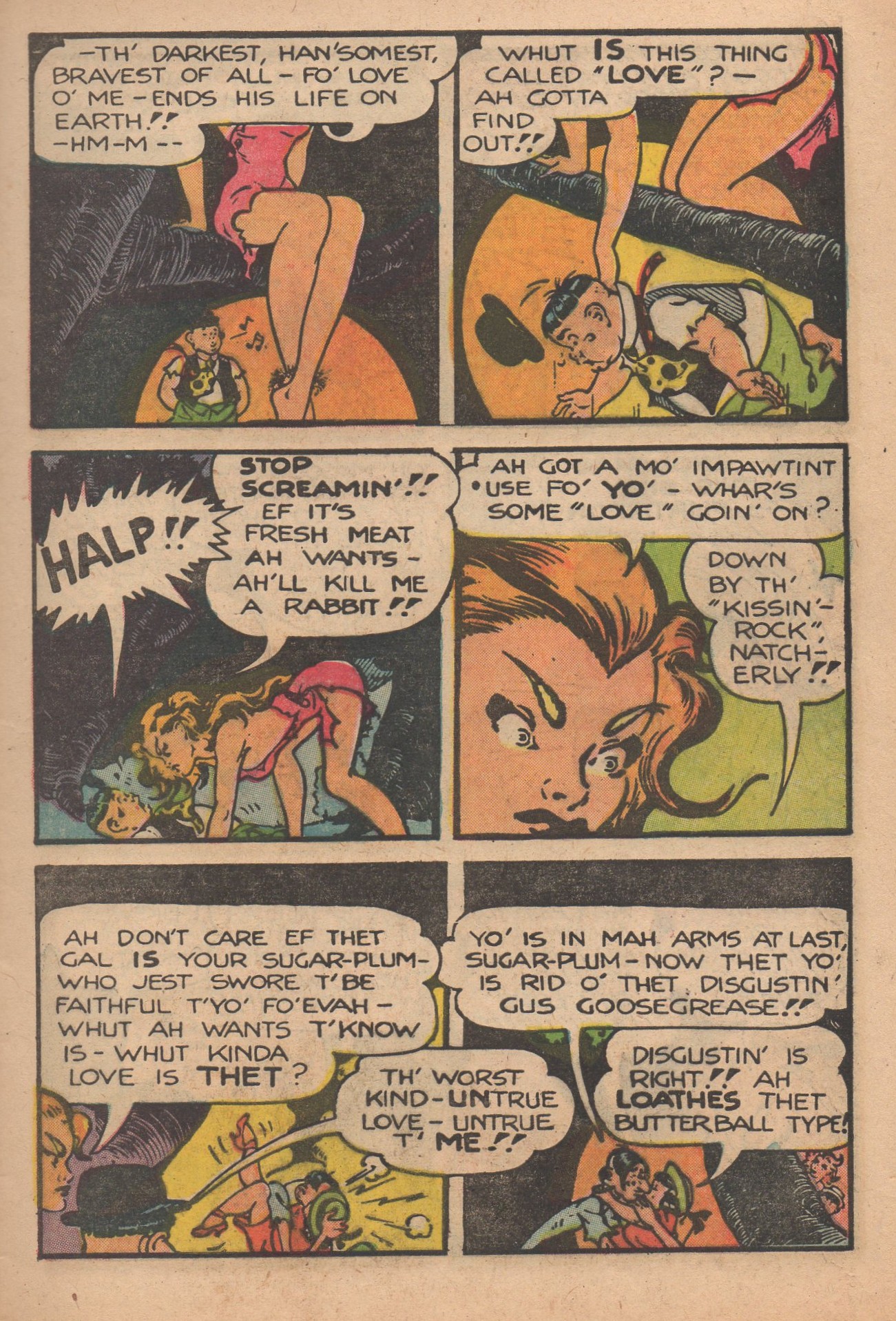 Read online Al Capp's Wolf Gal comic -  Issue #2 - 7