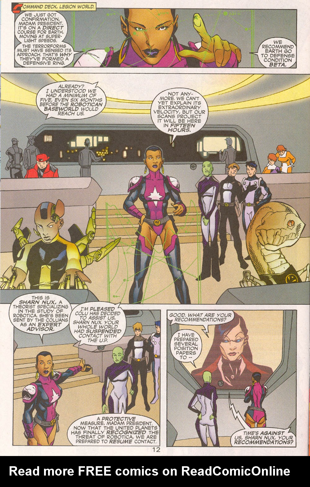 Read online The Legion comic -  Issue #10 - 13