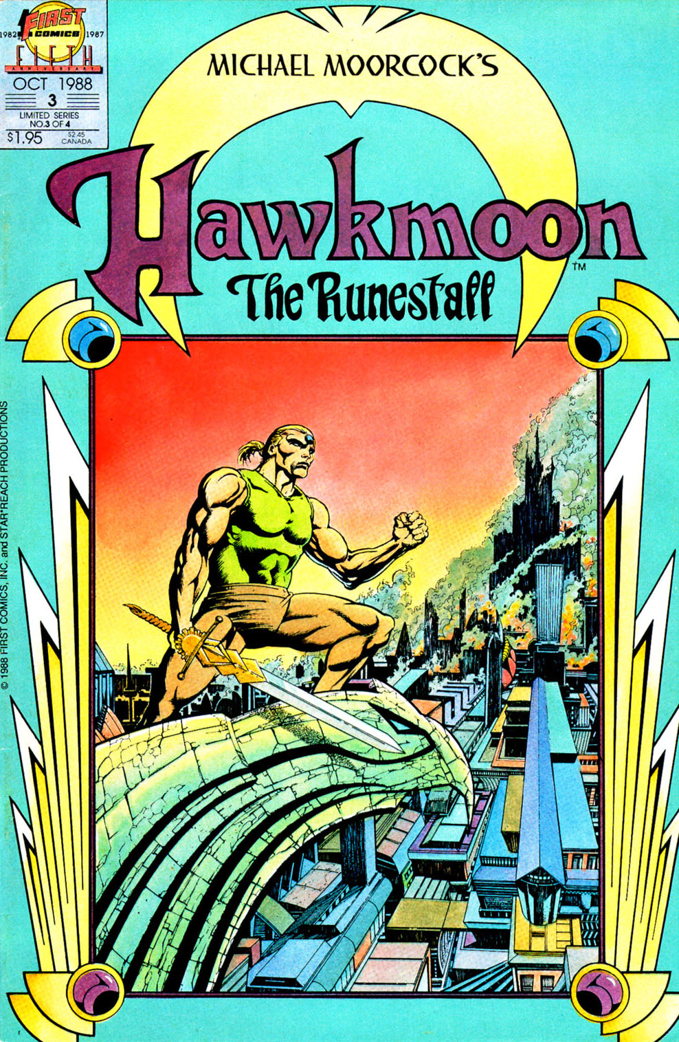 Read online Hawkmoon: The Runestaff comic -  Issue #3 - 1