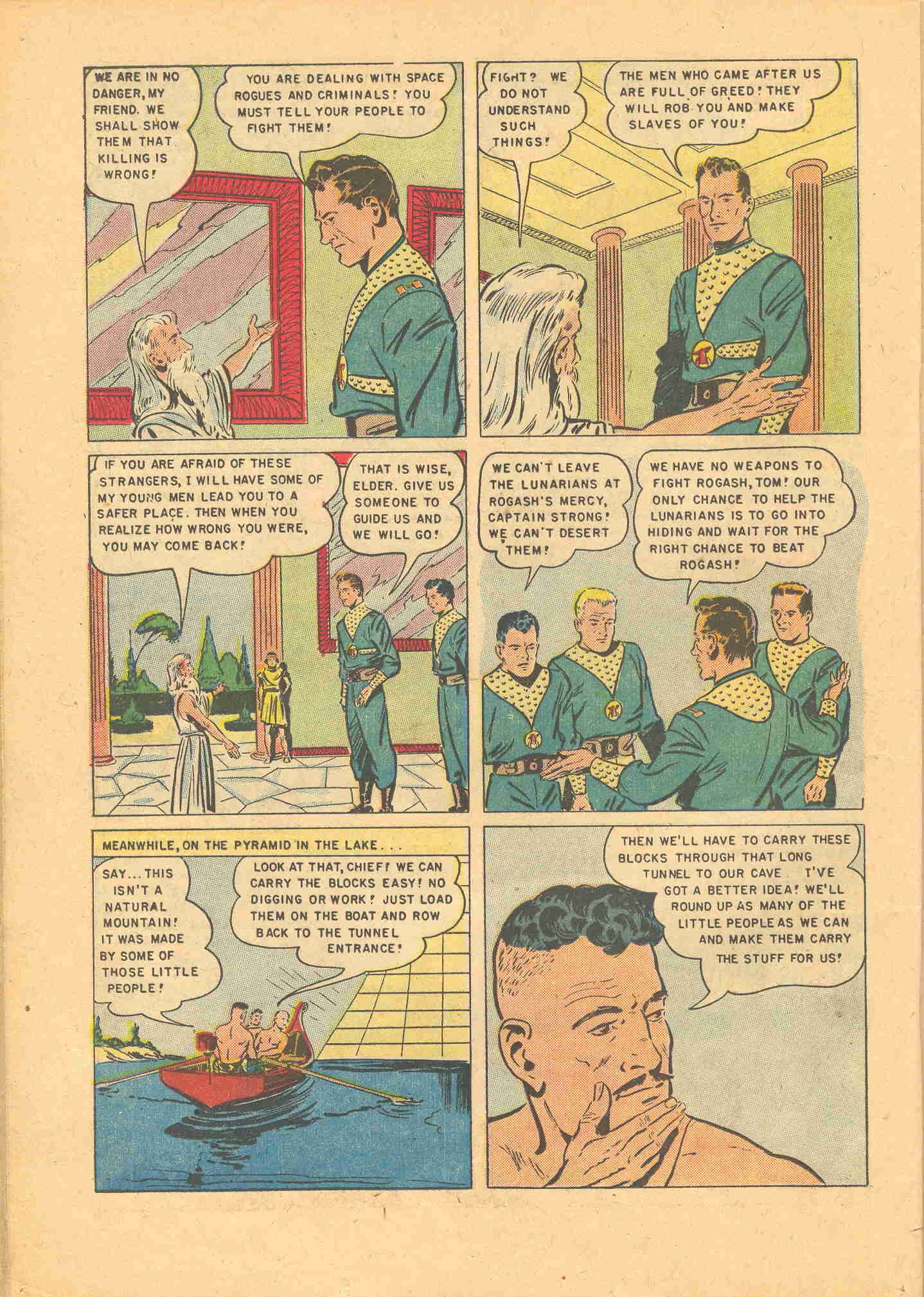 Read online Tom Corbett, Space Cadet comic -  Issue #5 - 22