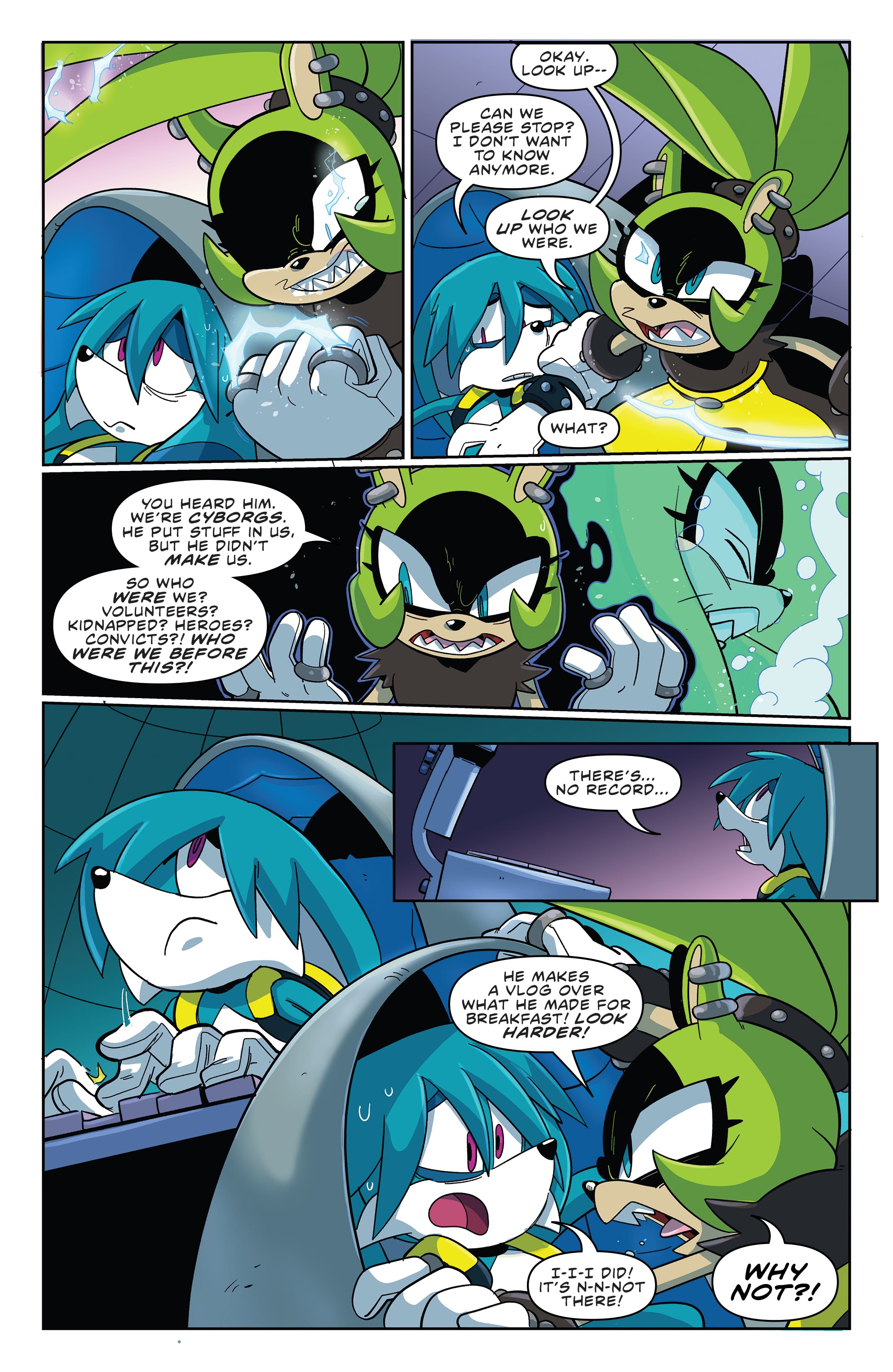 Read online Sonic the Hedgehog: Imposter Syndrome comic -  Issue #3 - 14