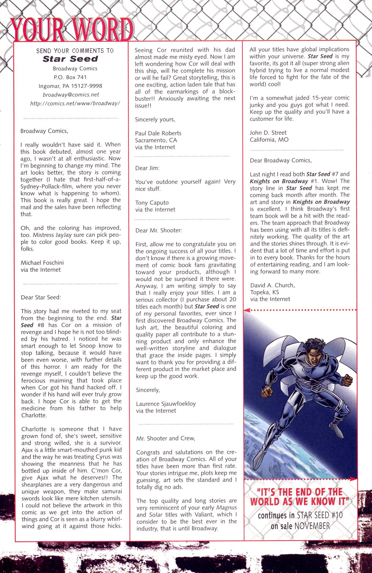 Read online Star Seed comic -  Issue #9 - 25