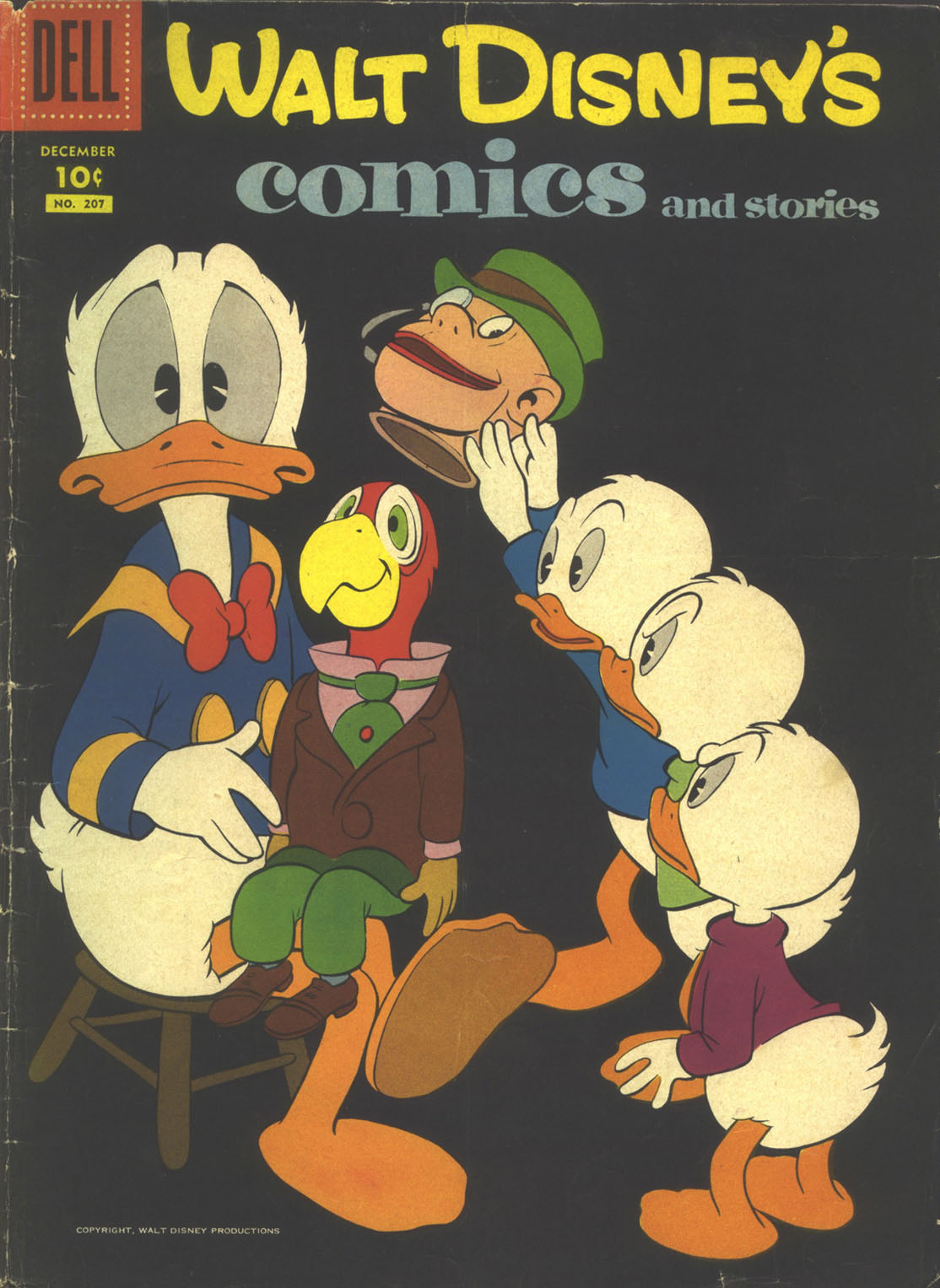 Read online Walt Disney's Comics and Stories comic -  Issue #207 - 1