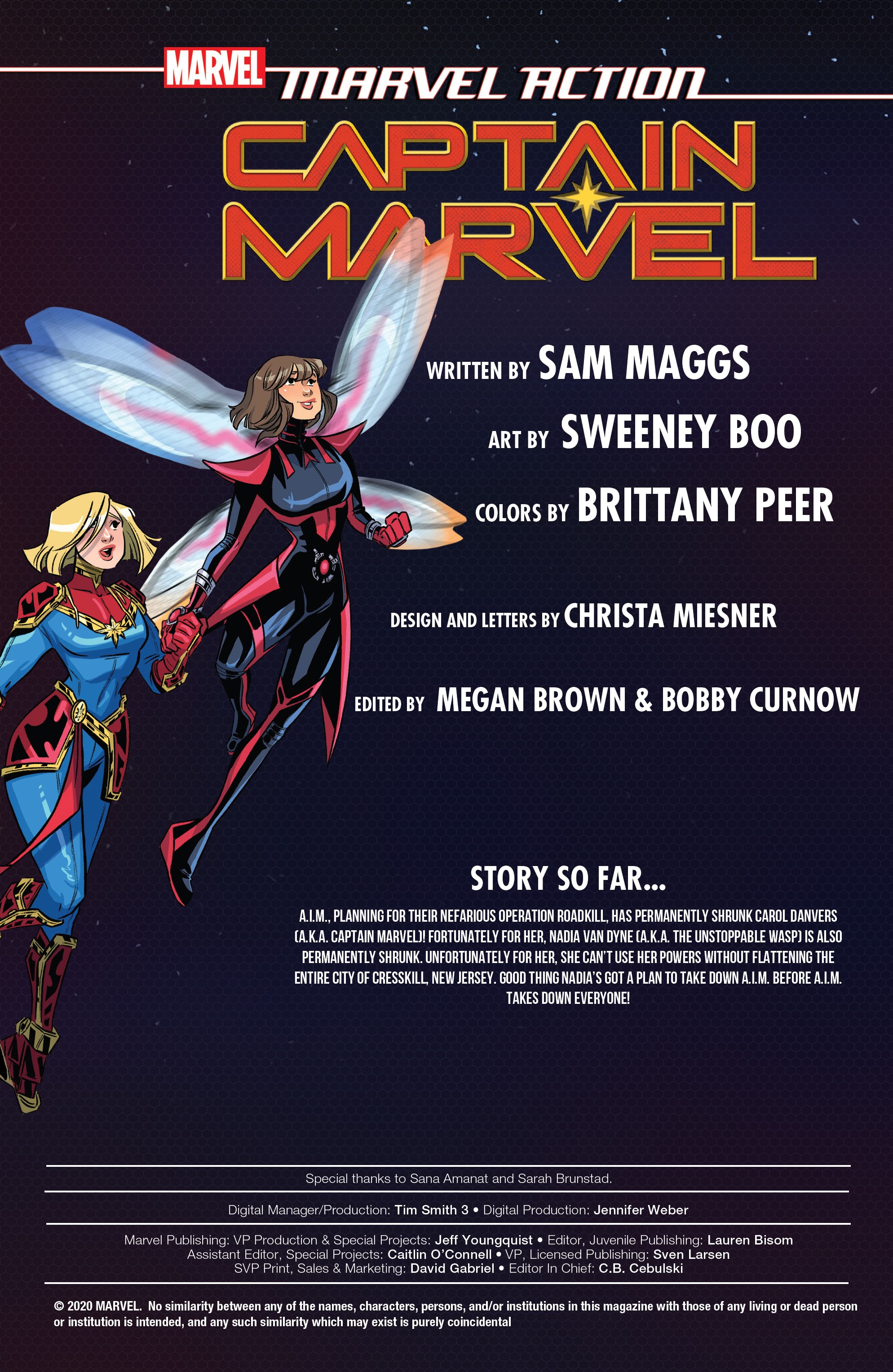 Read online Marvel Action: Captain Marvel comic -  Issue #6 - 2