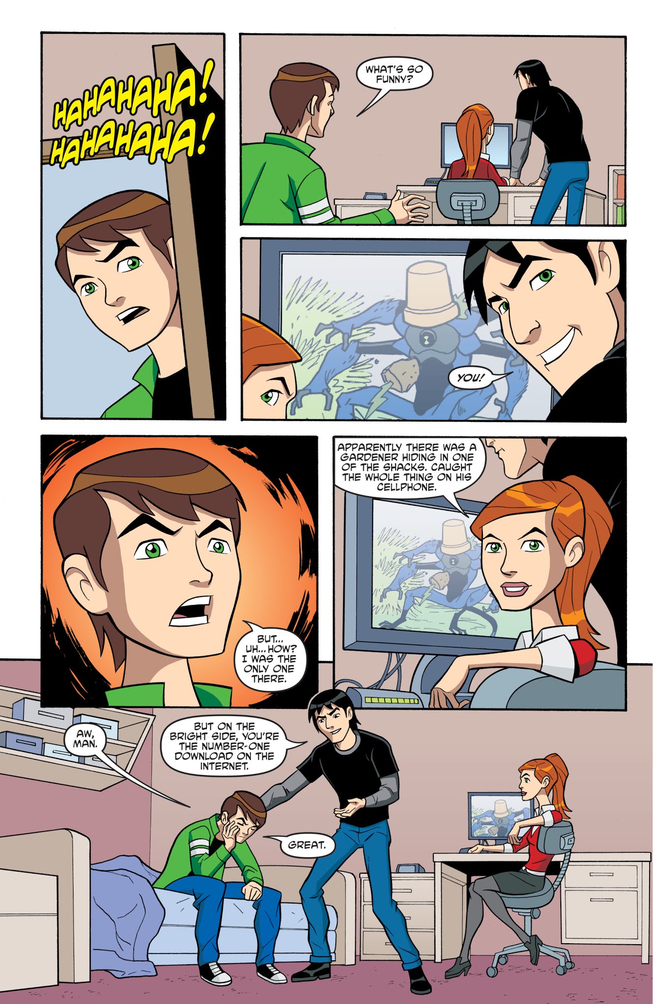 Read online Ben 10 Classics comic -  Issue # TPB 4 - 16