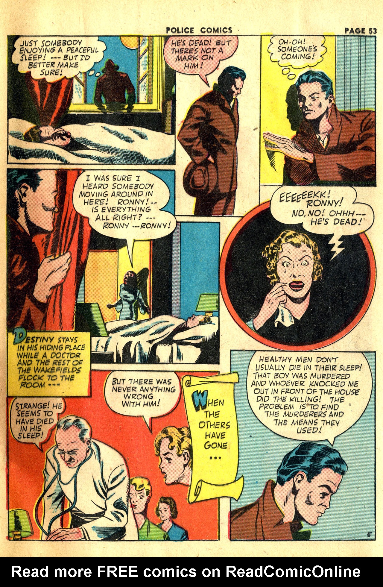 Read online Police Comics comic -  Issue #20 - 55