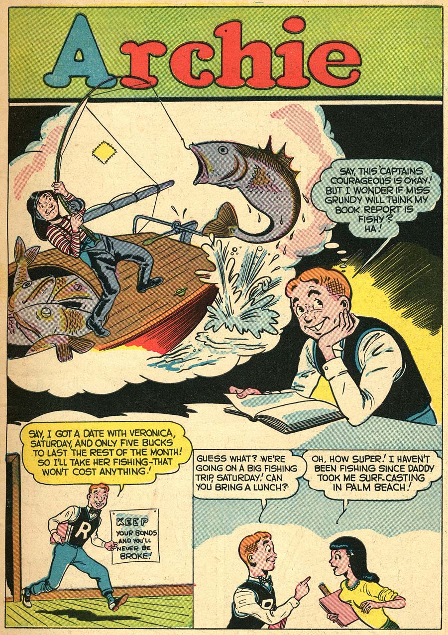 Read online Pep Comics comic -  Issue #57 - 3