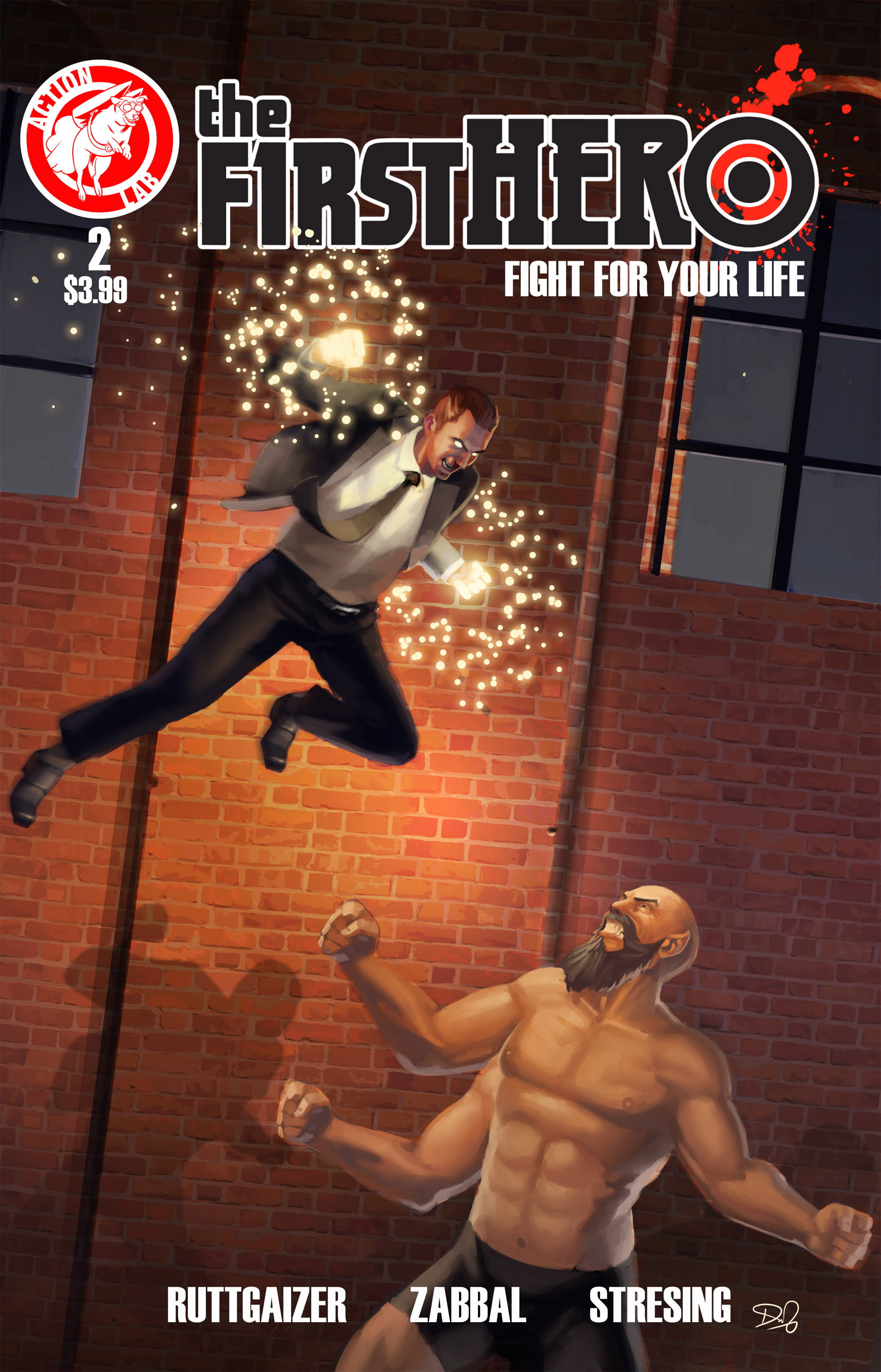 Read online The F1rst Hero: Fight For Your Life comic -  Issue #2 - 1