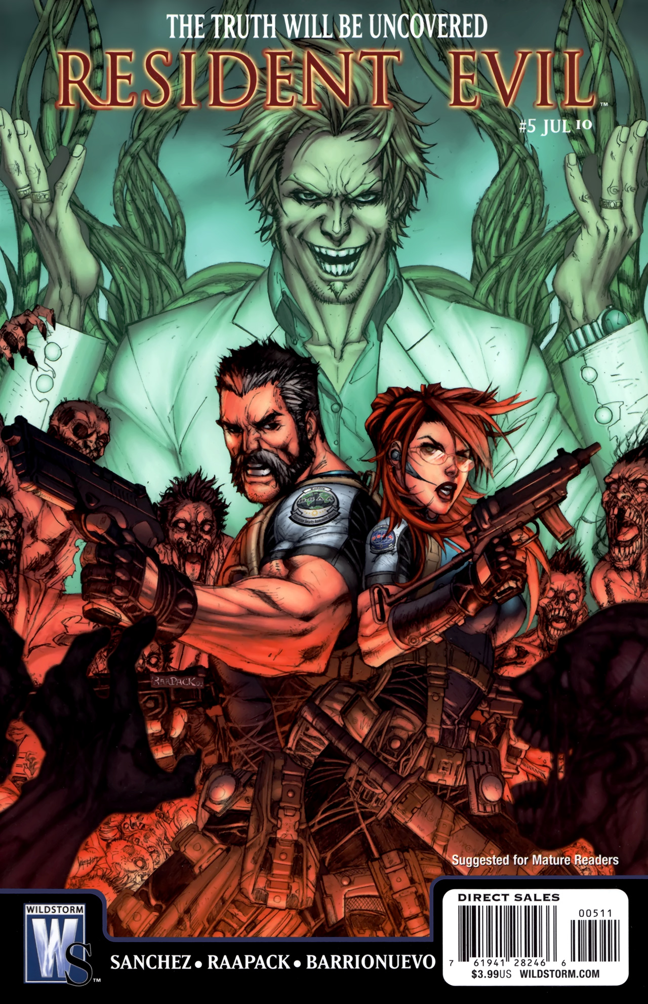 Read online Resident Evil (2009) comic -  Issue #5 - 1