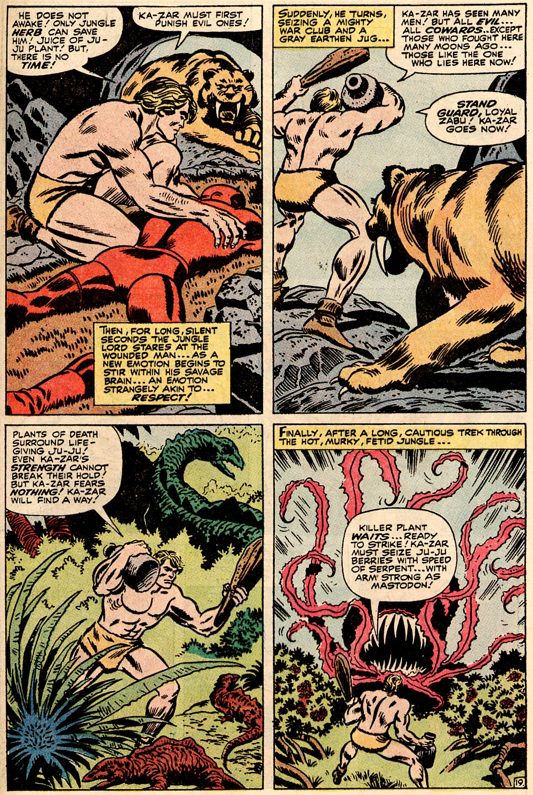 Read online Ka-Zar (1970) comic -  Issue #2 - 20