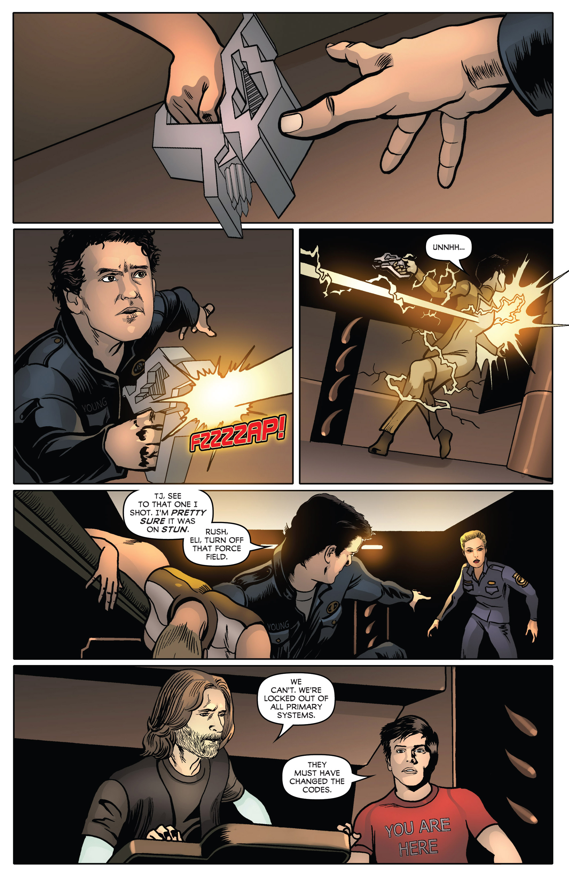 Read online Stargate Universe comic -  Issue #3 - 4