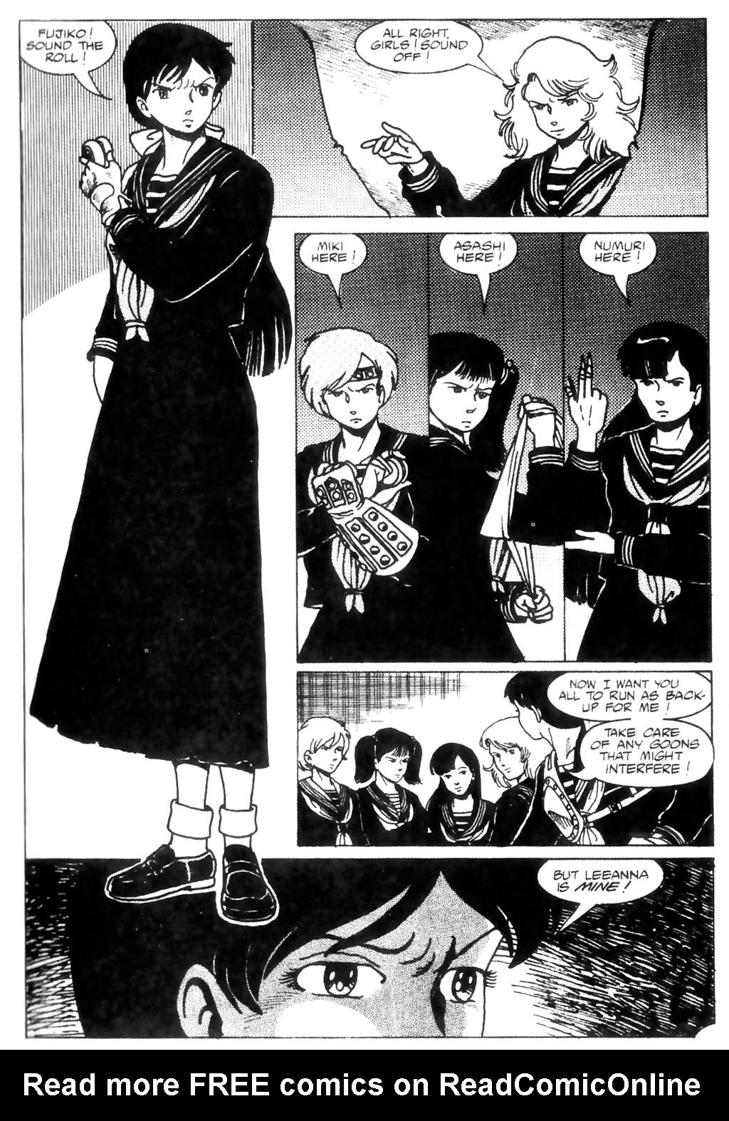 Read online Ninja High School (1986) comic -  Issue #9 - 21