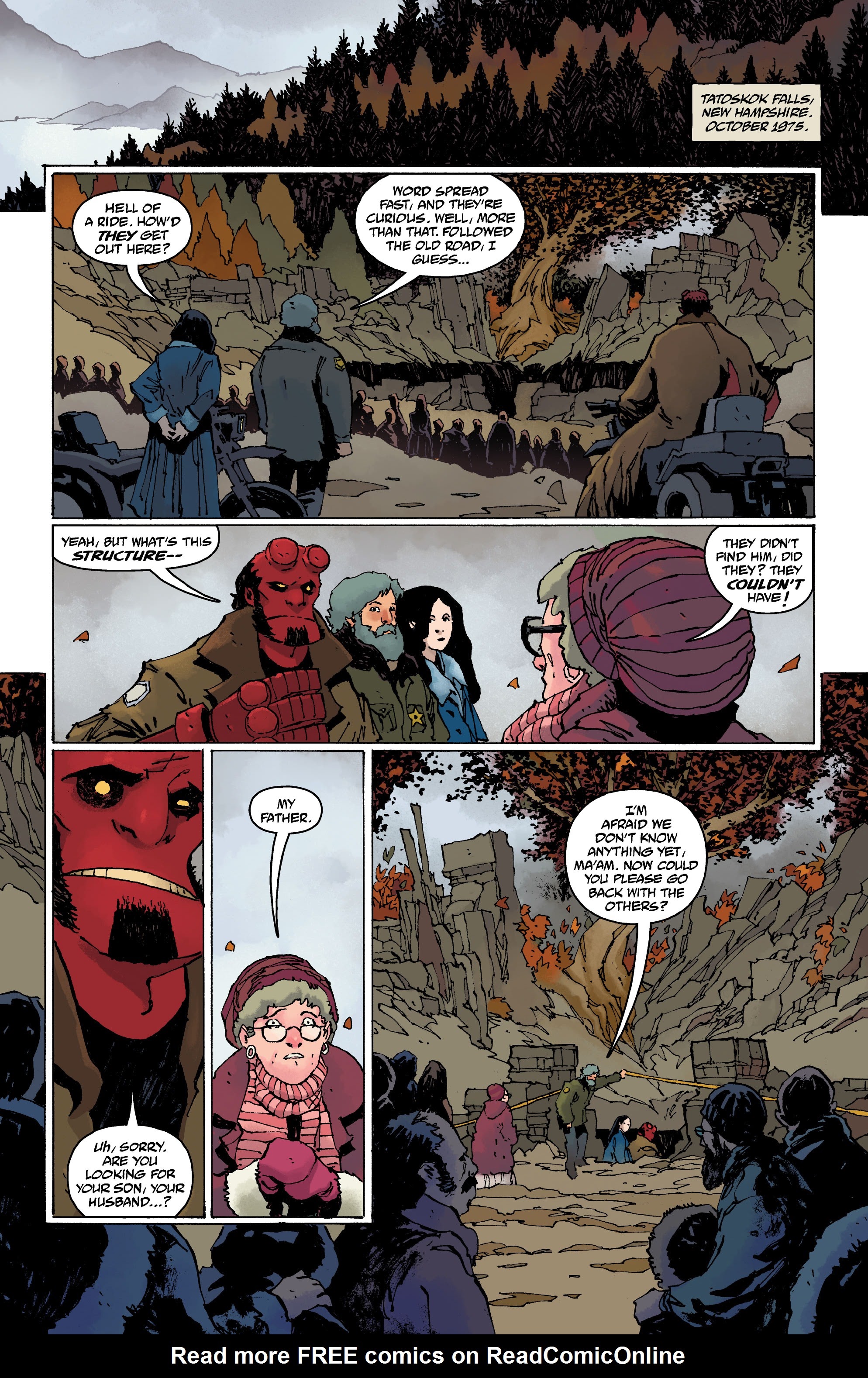 Read online Hellboy and the B.P.R.D.: The Beast of Vargu and Others comic -  Issue # TPB (Part 1) - 32