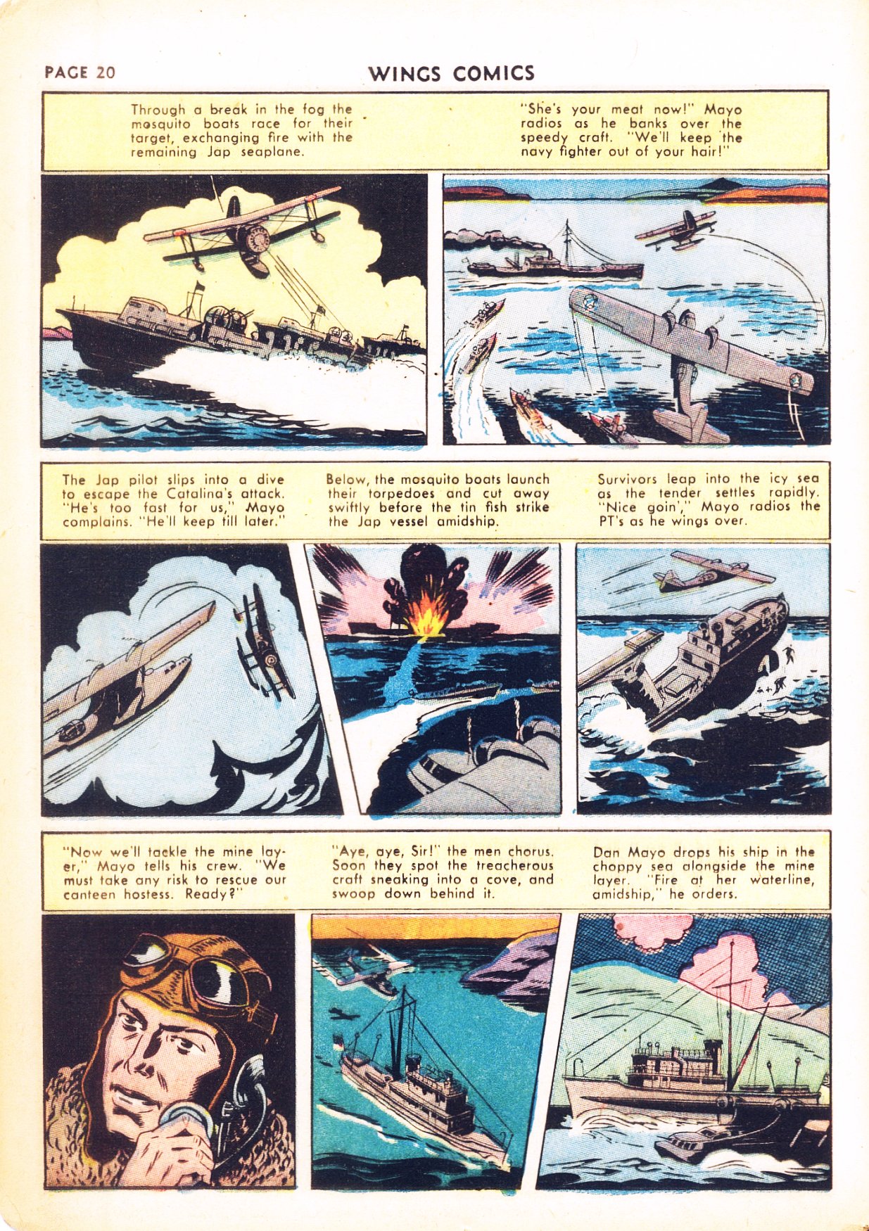 Read online Wings Comics comic -  Issue #26 - 22
