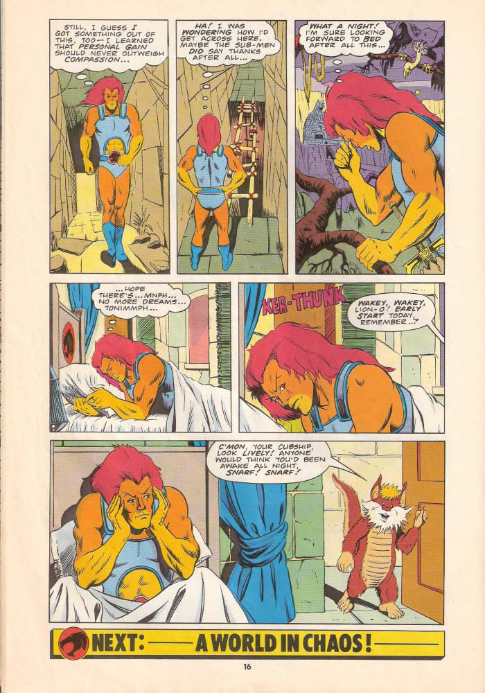 Read online ThunderCats (1987) comic -  Issue #29 - 15