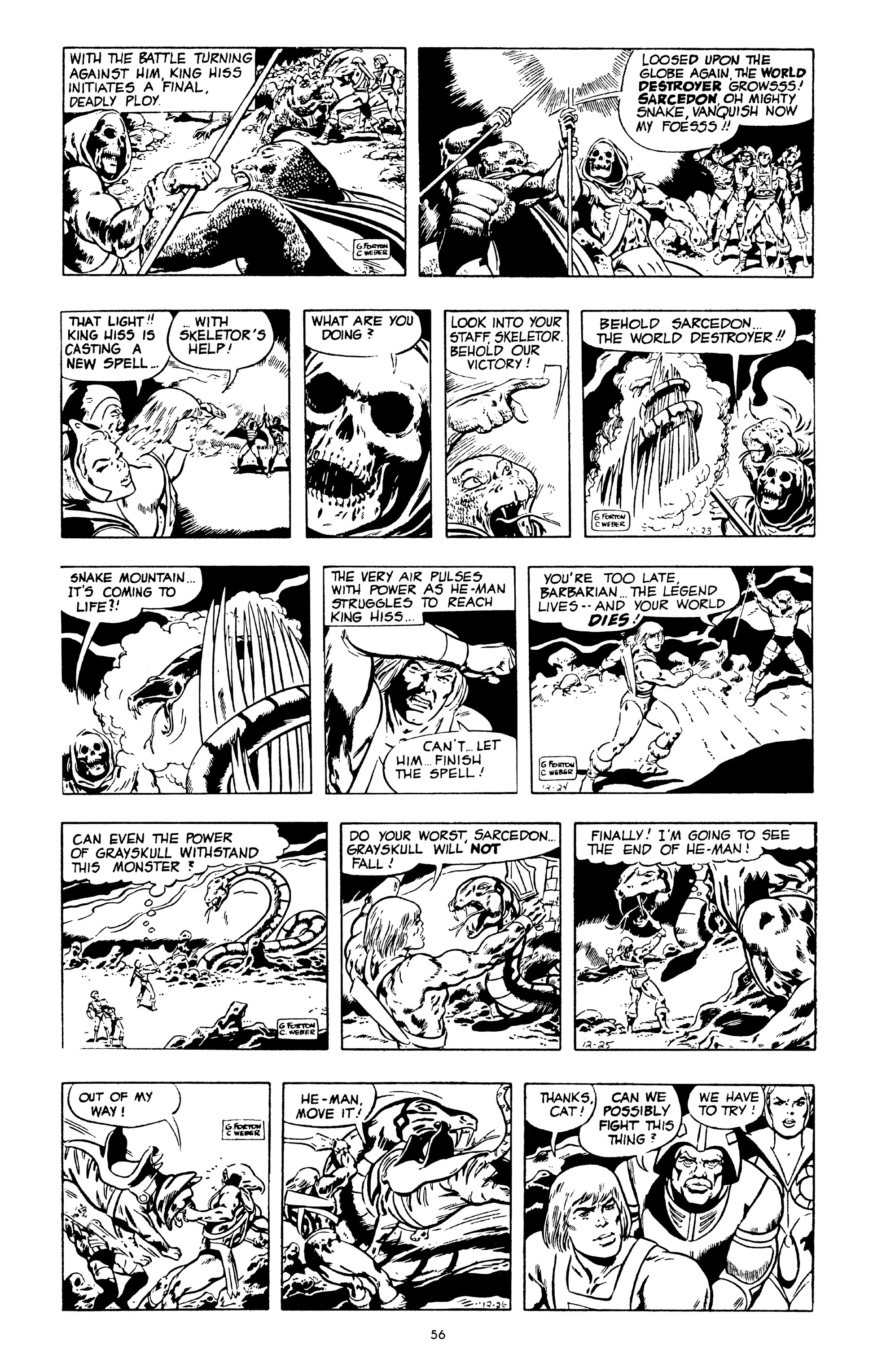Read online He-Man and the Masters of the Universe: The Newspaper Comic Strips comic -  Issue # TPB (Part 1) - 56